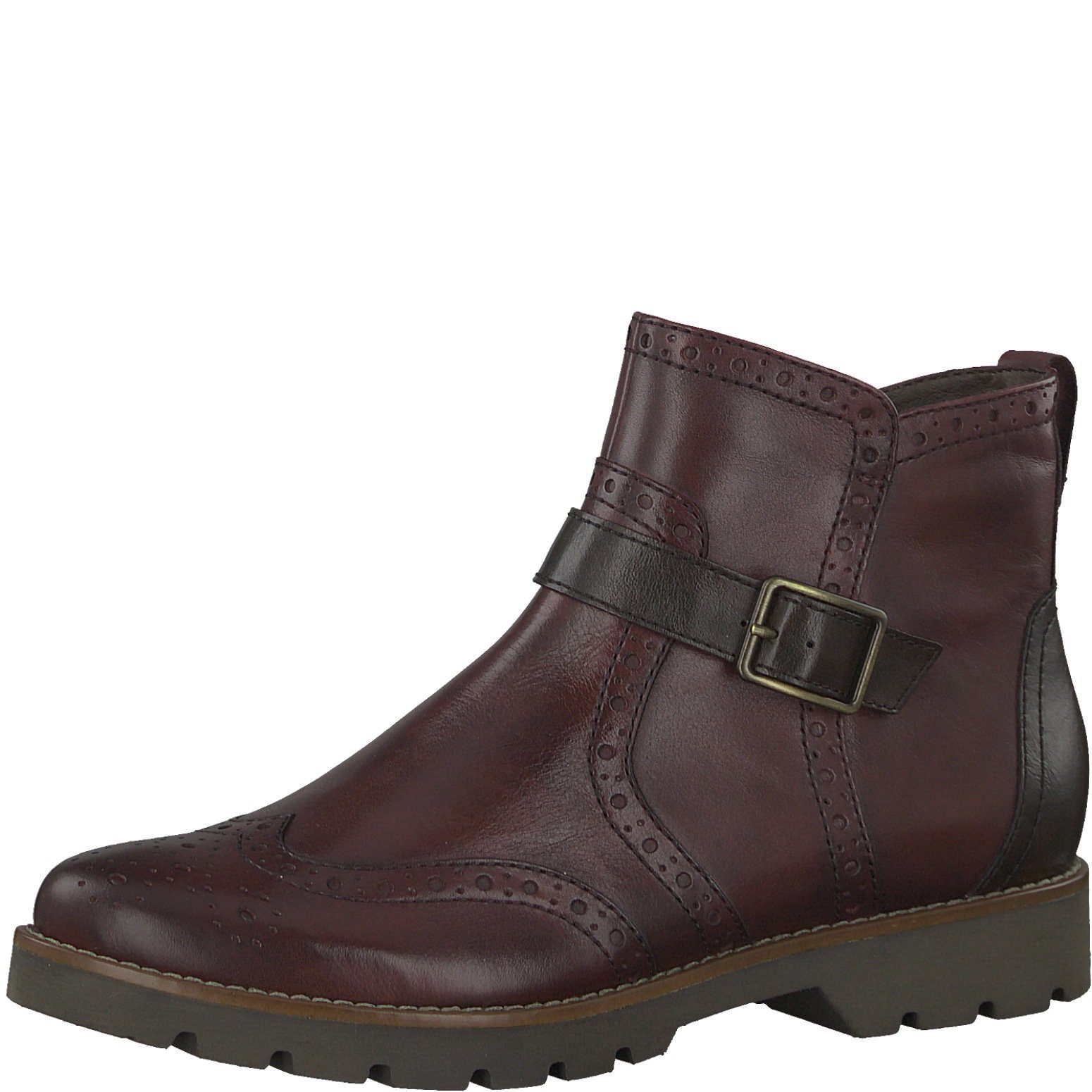 Jana Jana Damen Stiefelette 8-25407-29-549 bordeaux Stiefelette