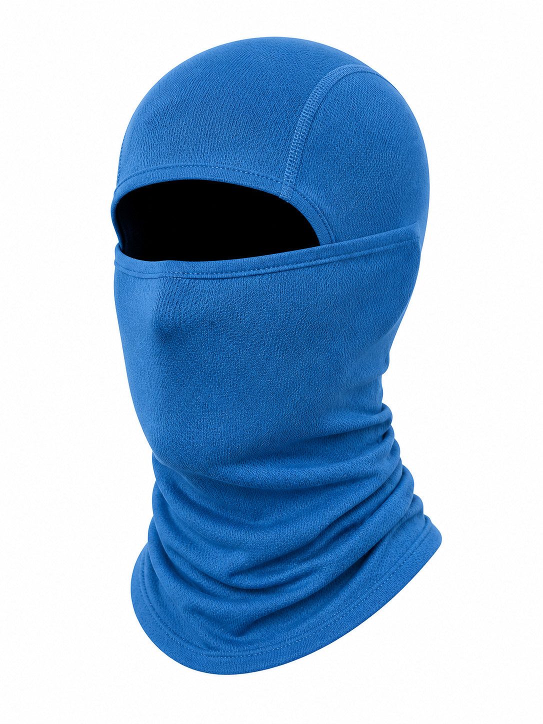 HURTNET Sturmhaube Sturmhaube Winter Balaclava mit Kragen winddicht atmungsaktiv (Einzelartikel Sturmhaube Winter Balaclava mit Kragen elastisch, Sturmhaube Winter Balaclava elastisch winddicht atmungsaktiv) winddicht atmungsaktiv elastisch Kragen Outdoor Winter Maske