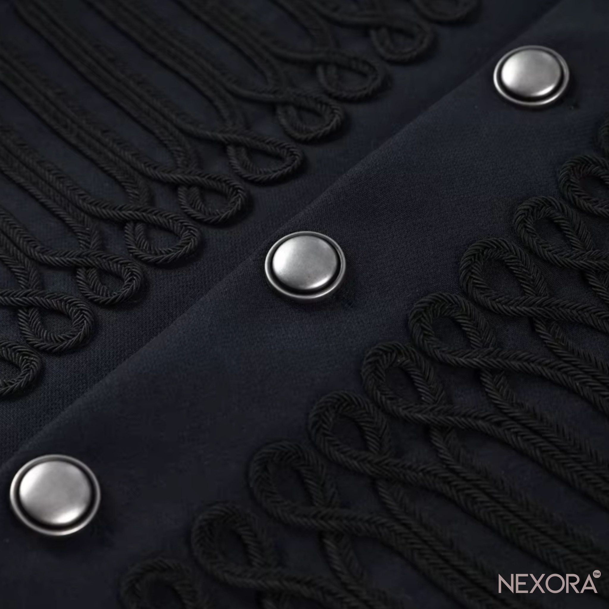 NEXORA Kurzjacke Damen Napoleon Jacke Kurzjacke mit Stehkragen und Zierknöpfen- Blazer Military-Stil, Stehkragen, Zierknöpfe