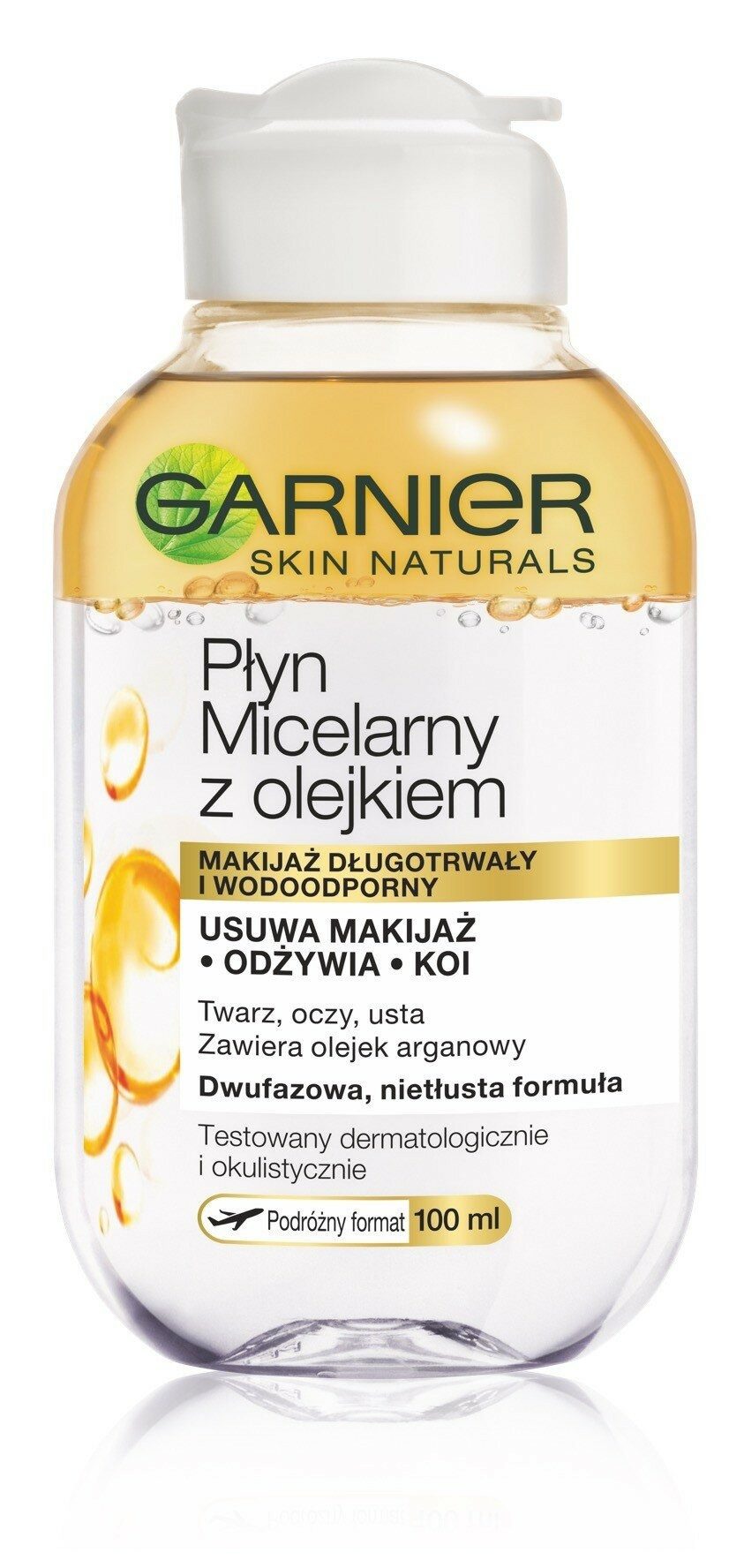 GARNIER Gesichts-Reinigungslotion GARNIER Haut Naturals Micellar Lotion mit Öl 100ml