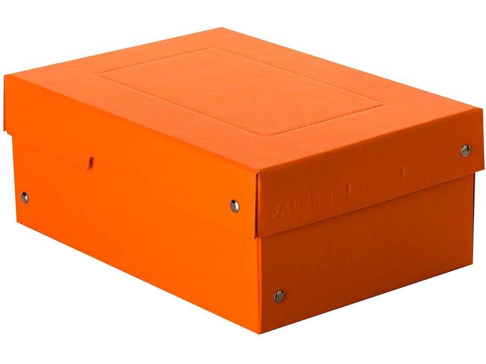 Falken Geschenkpapier Falken PureBox 'Pastell', DIN A5, 100 mm Höhe orange