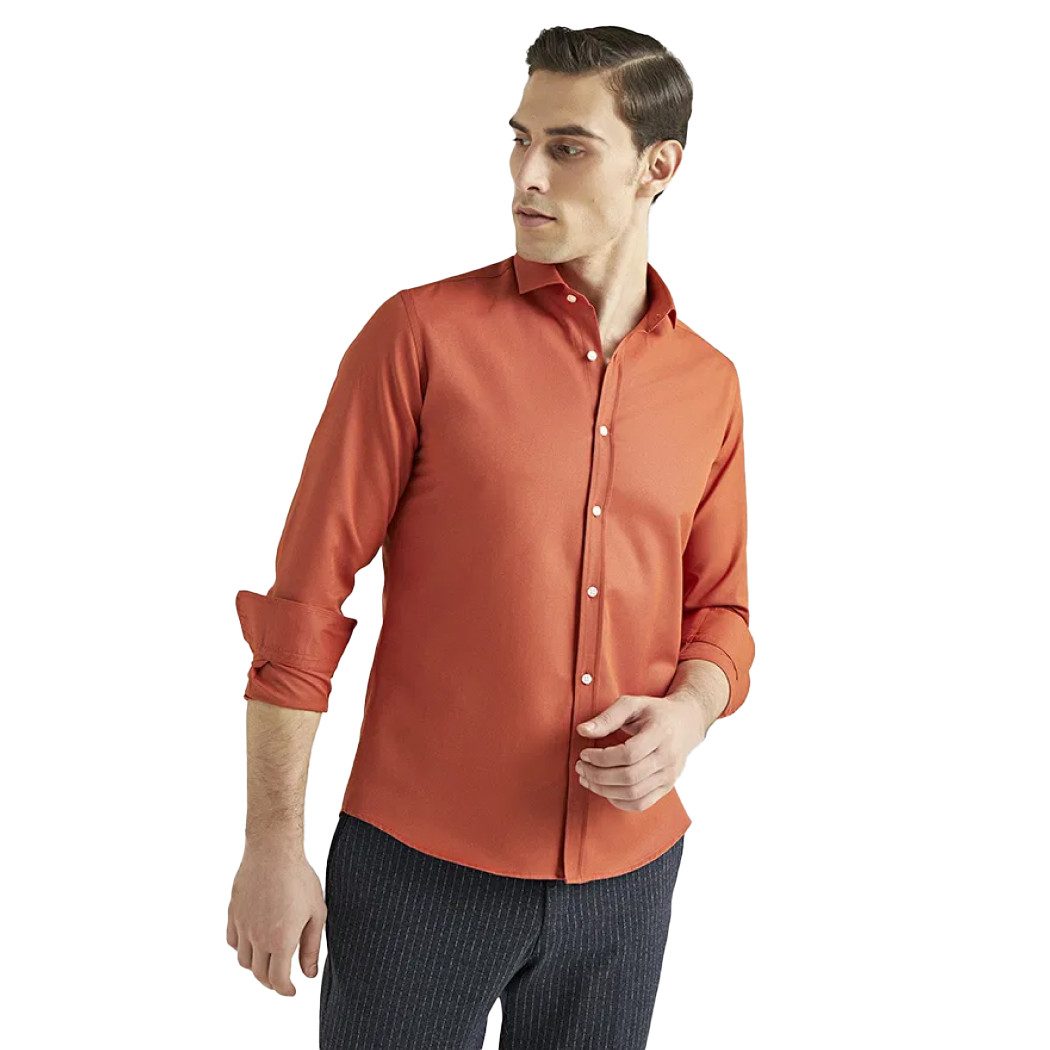 D'S DAMAT Langarmhemd Twn Slim Fit günstig online kaufen