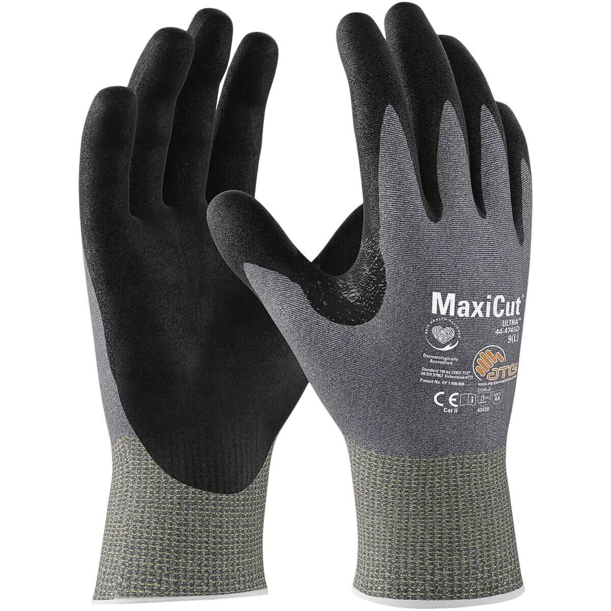 ATG Schnittschutzhandschuhe MaxiCut Ultra mit Strickbündchen