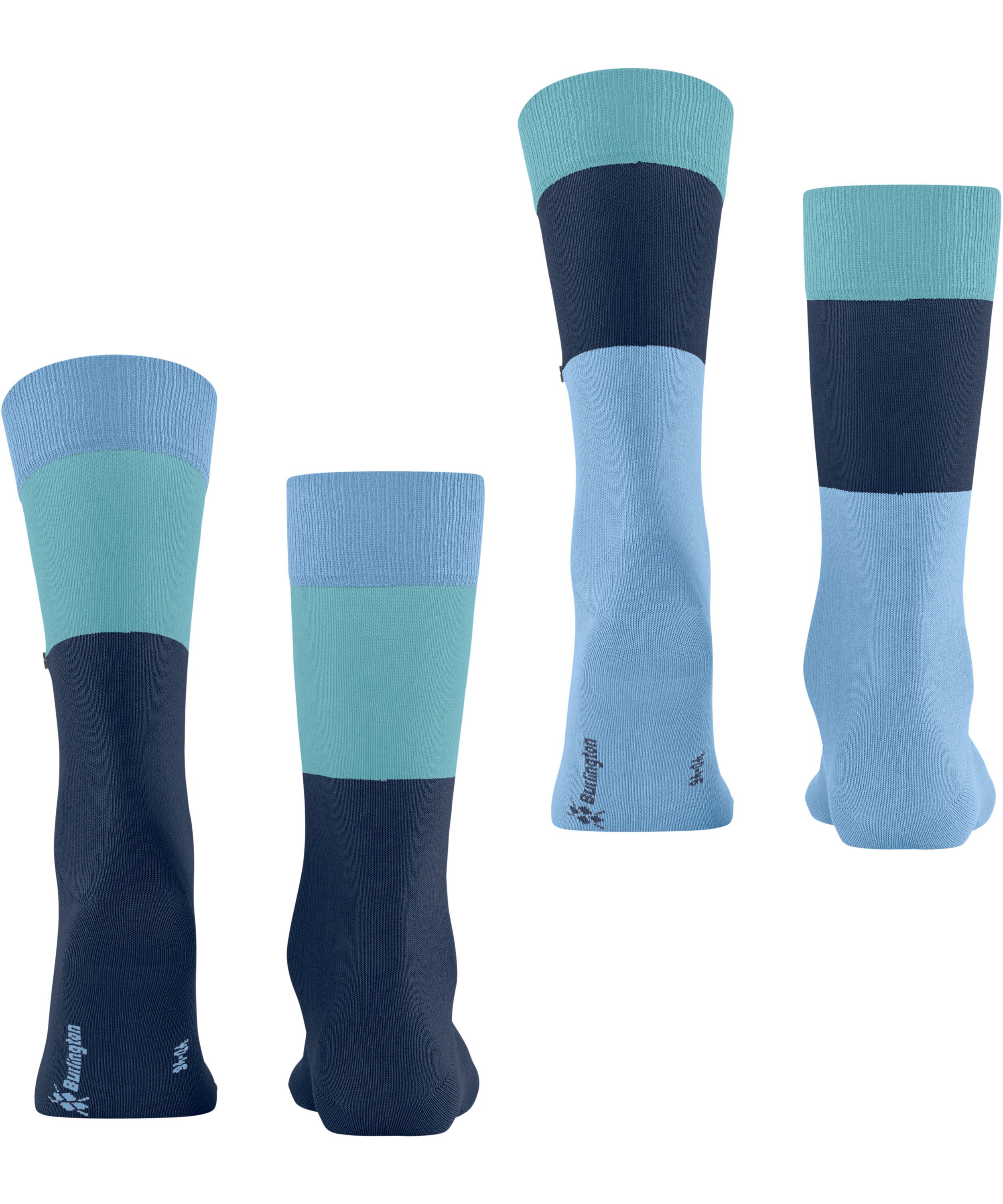 Burlington Socken Magic Mismatch 2-Pack Socken (2-Paar)