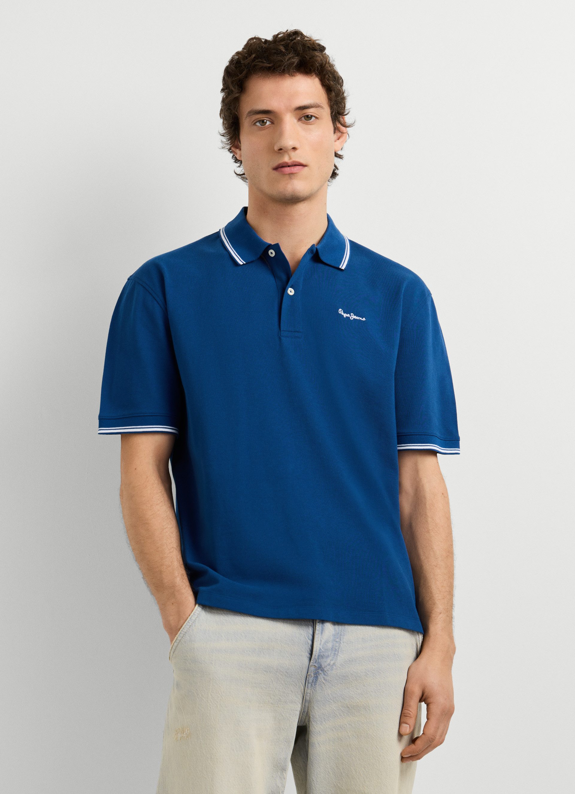 Pepe Jeans Poloshirt MATTHEW aus Baumwoll-Piqué