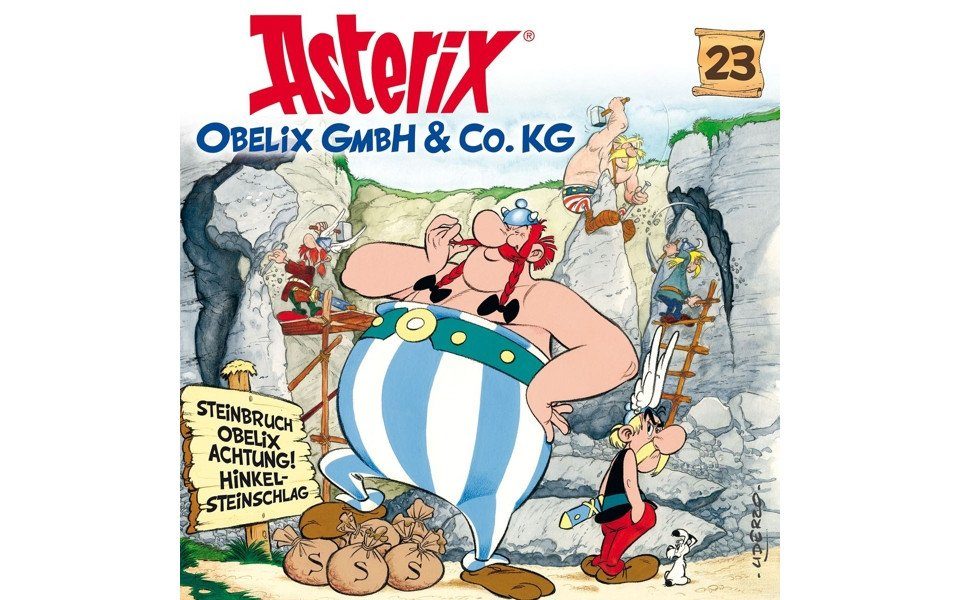 Hörspiel-CD Asterix 23 - Obelix GmbH & Co. KG