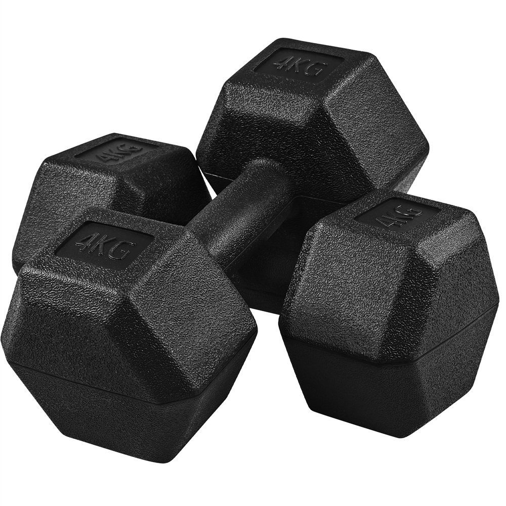 Yaheetech Kurzhantel 8/10/12/15/16/20 kg, (2er Set), 2er Kurzhanteln Hanteln Set für Krafttraining oder zu Hause