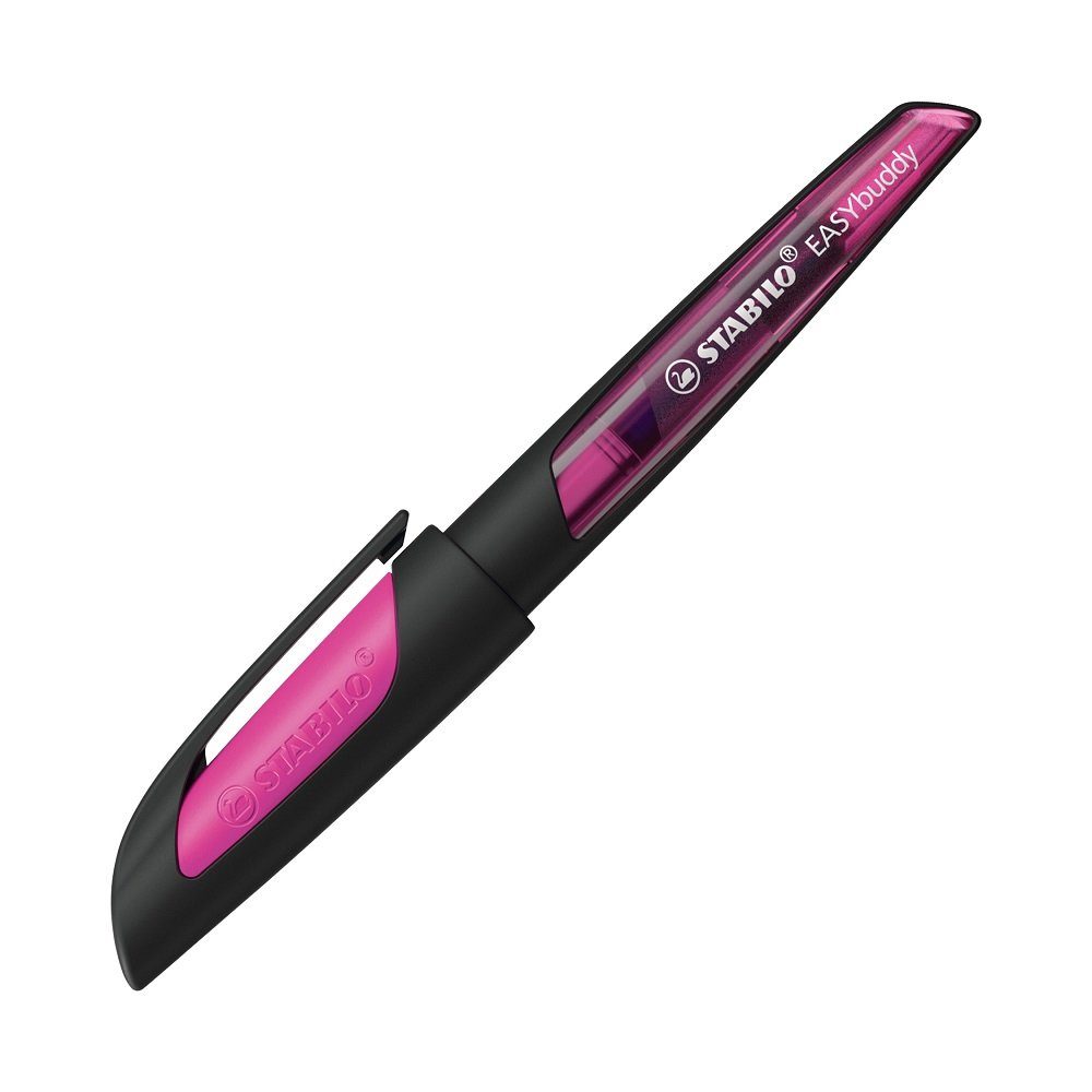 STABILO Füller 1 Schulfüller EASYbuddy® M schwarz/magenta, (1-tlg)