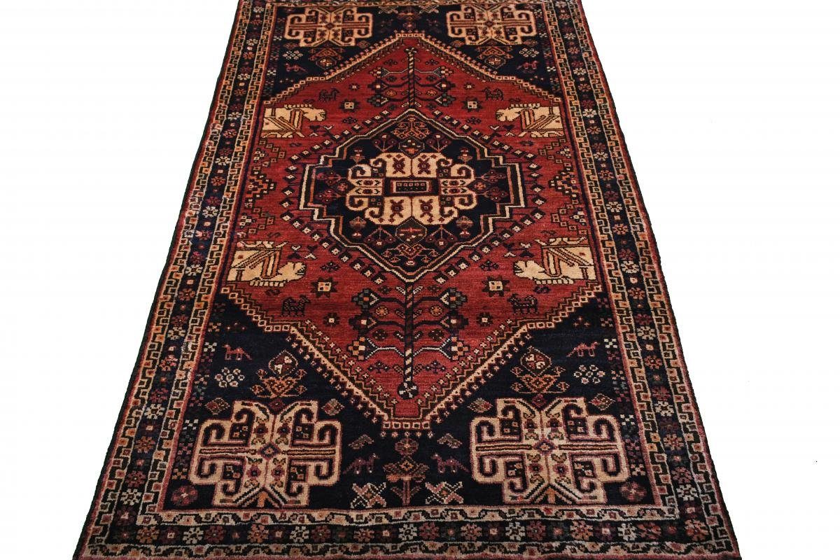 Orientteppich / Trading, 111x179 mm Orientteppich Shiraz Handgeknüpfter Perserteppich, 10 rechteckig, Nain Höhe: