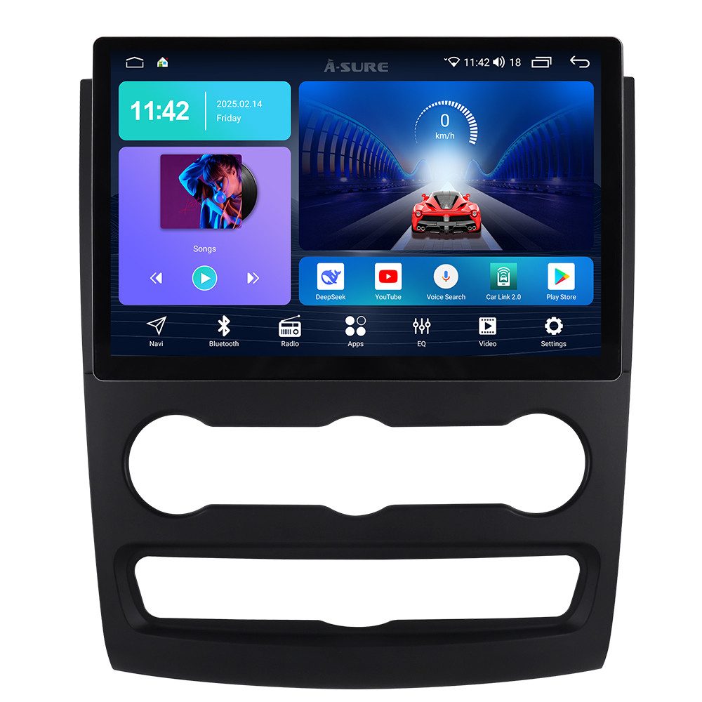 A-Sure Für VW Crafter 2006-16 13" 2K 8-Core Android 15 Wireless Carplay Navi Autoradio (Digitalradio (DAB), FM, AM, 13.1 Zoll /2K /1920*1200 IPS Screen)
