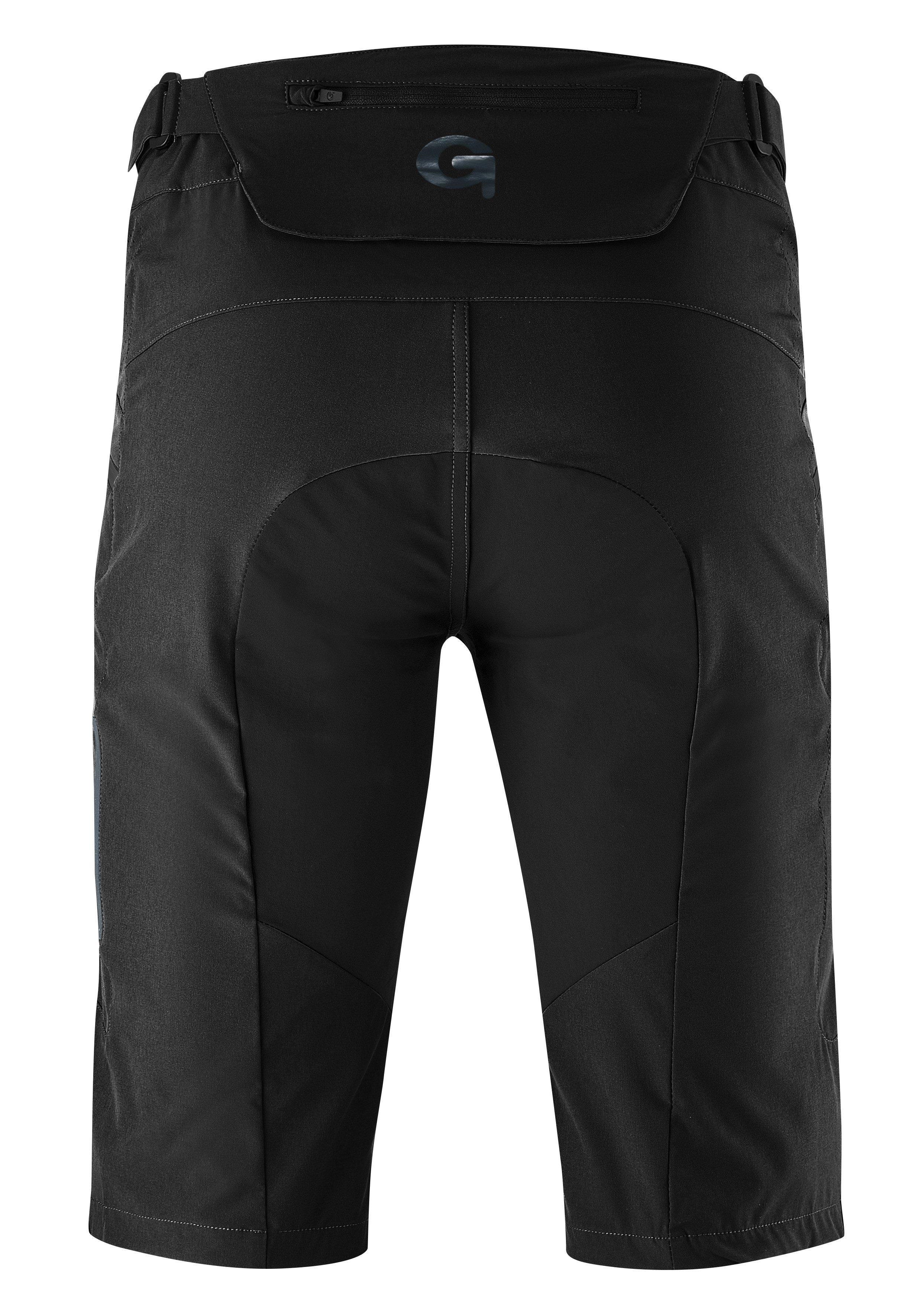 Gonso Radhose VALDES Herren Bike-Shorts, atmungsaktive MTB Fahrradhose, Bund regulierbar