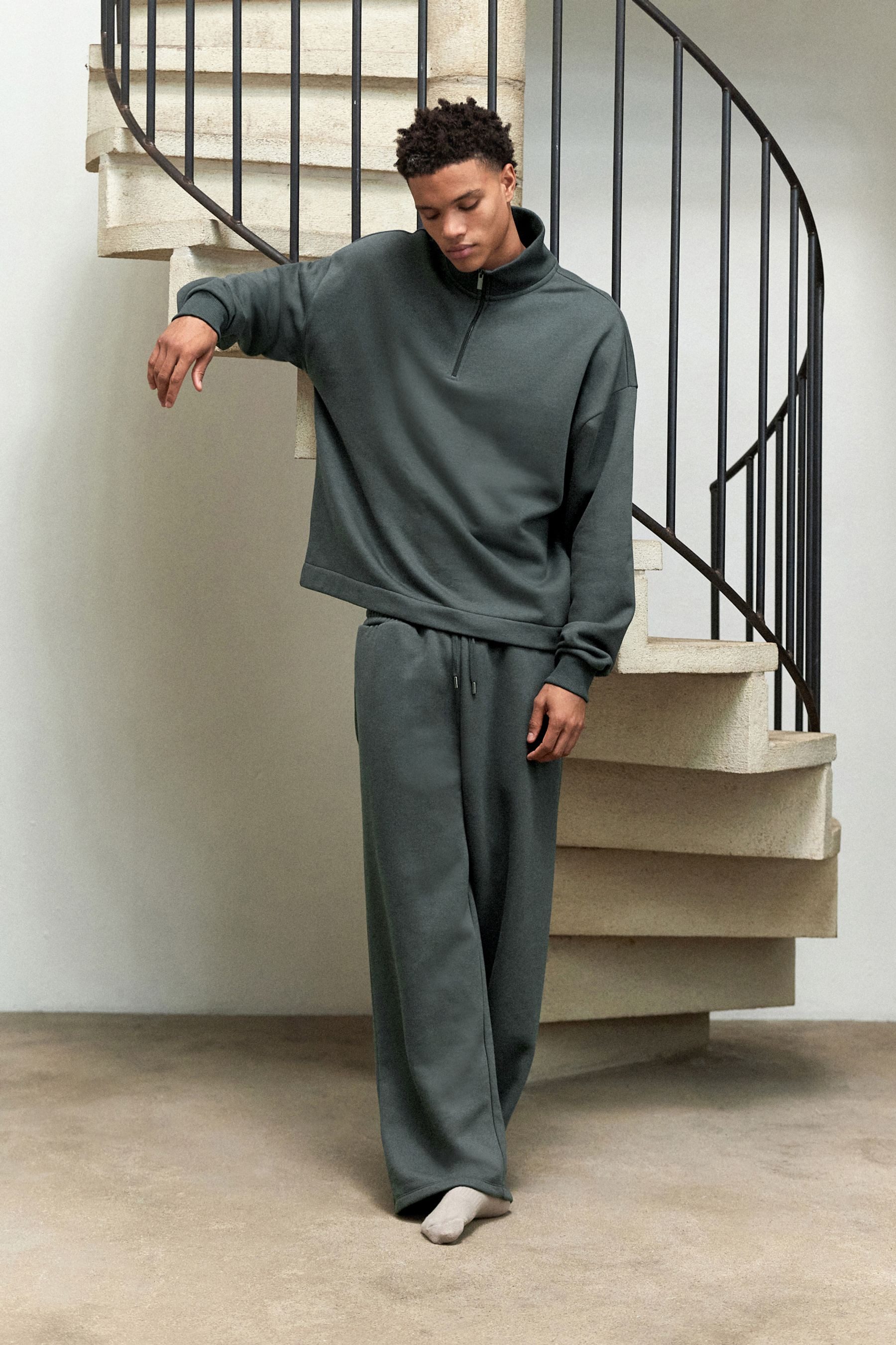 Next Sweater EDIT Troyer-Sweatshirt (1-tlg)