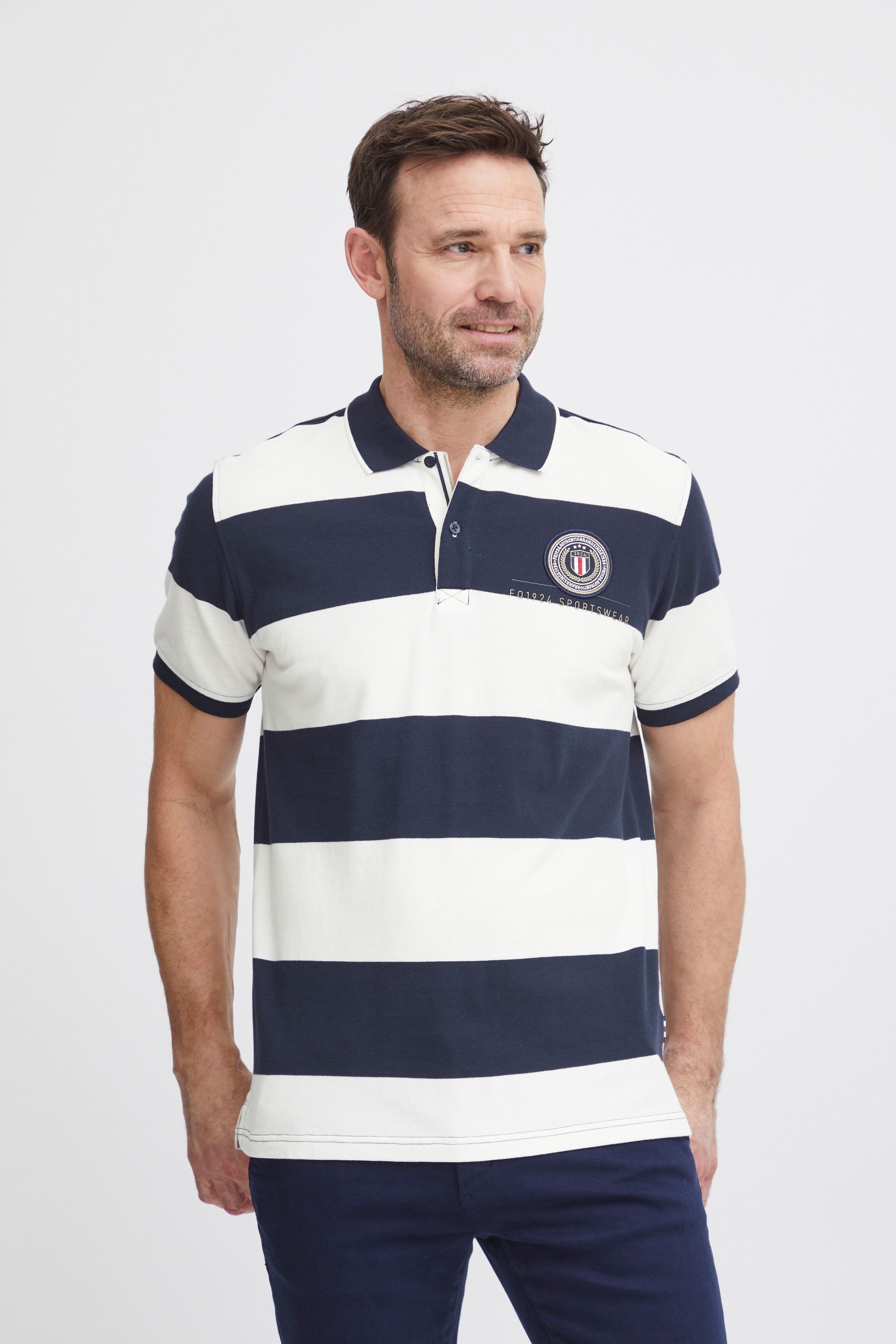 FQ1924 Poloshirt FQPeter stripe polo shirt günstig online kaufen
