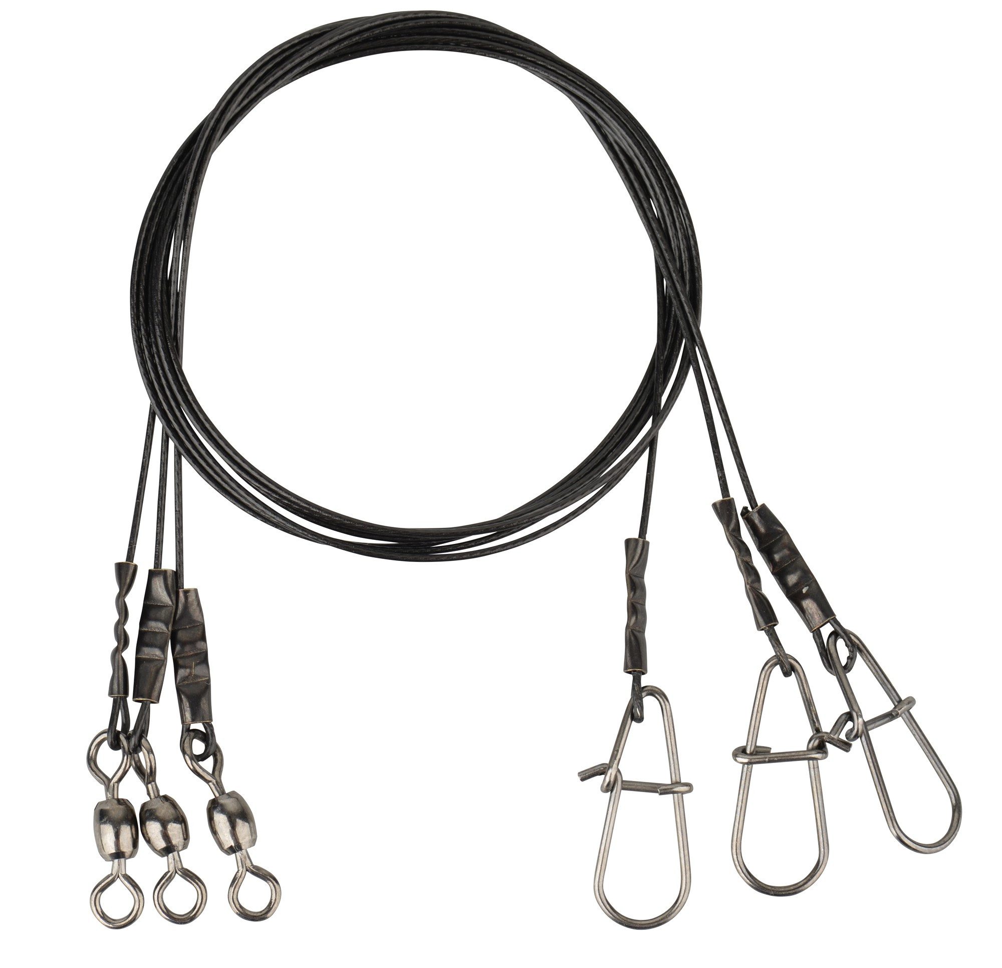 Kunstköder Savage Gear Black7 Trace 30cm 0,45mm 11kg -3 Spinnvorfächer