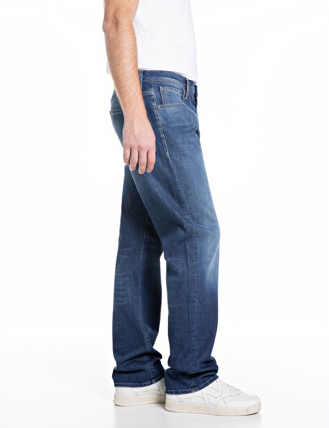 Replay Straight-Jeans Aideen im 5-Pocket-Stil – Bild 3 von 3