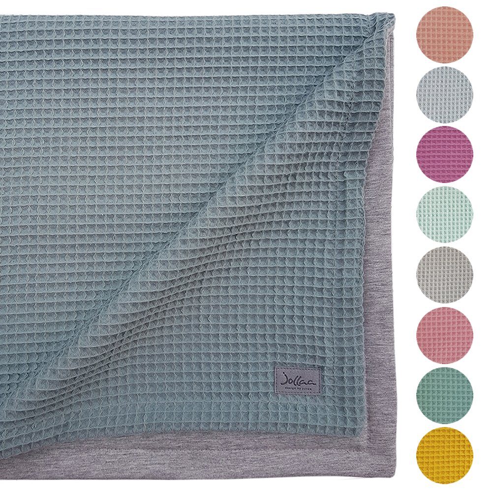 Babydecke Waffelstoff Waffelpiqué, JOLLAA