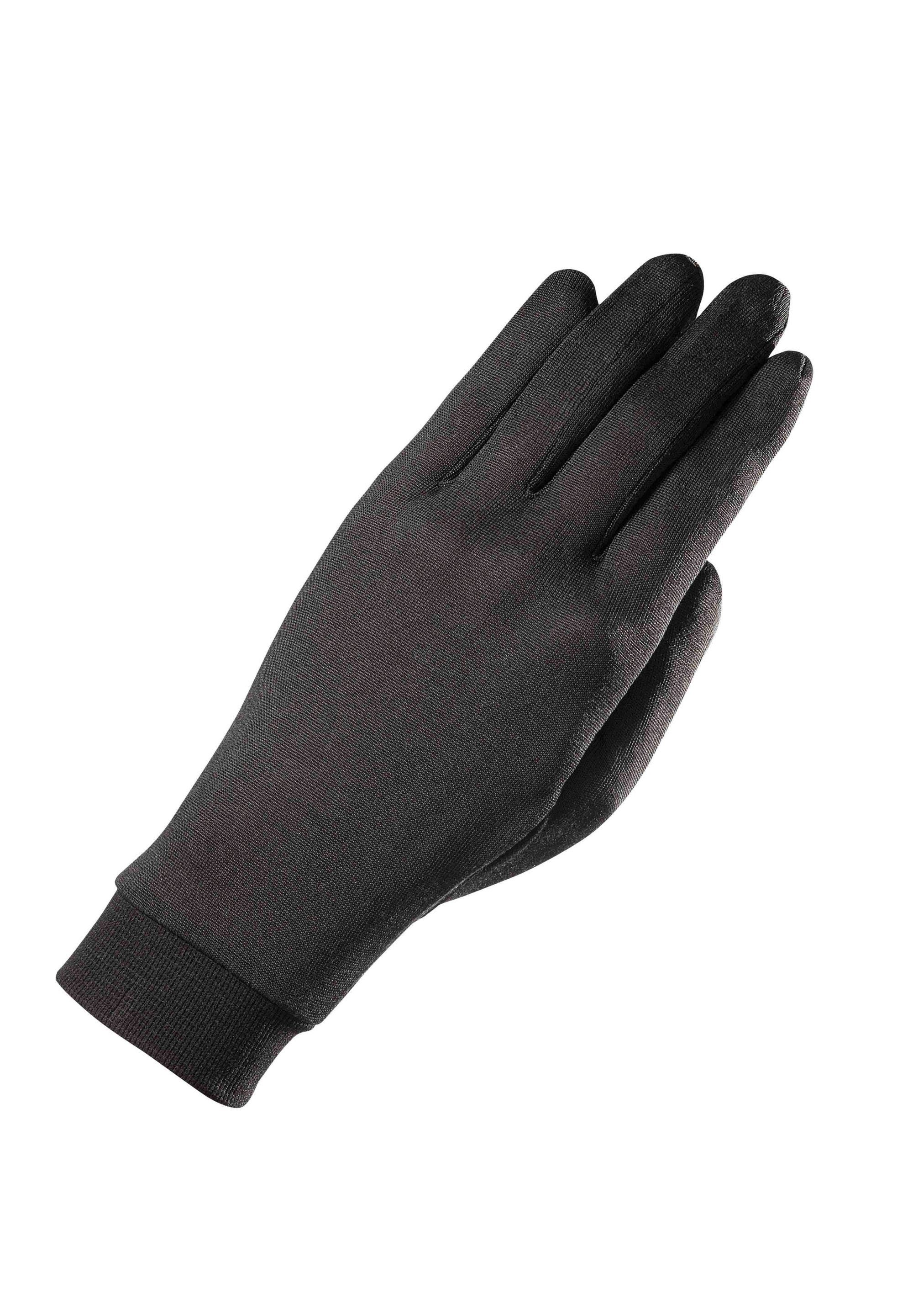 schwarz gloves on We Zanier focus MERINO Multisporthandschuhe TOUCH LINER