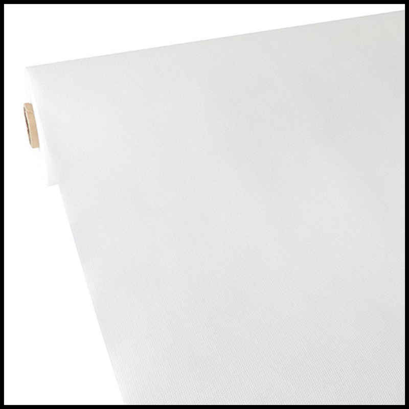 Starpak Tischdecke Tischdecke, stoffähnlich, Vlies "soft selection" 40 m x 1,18 m weiss