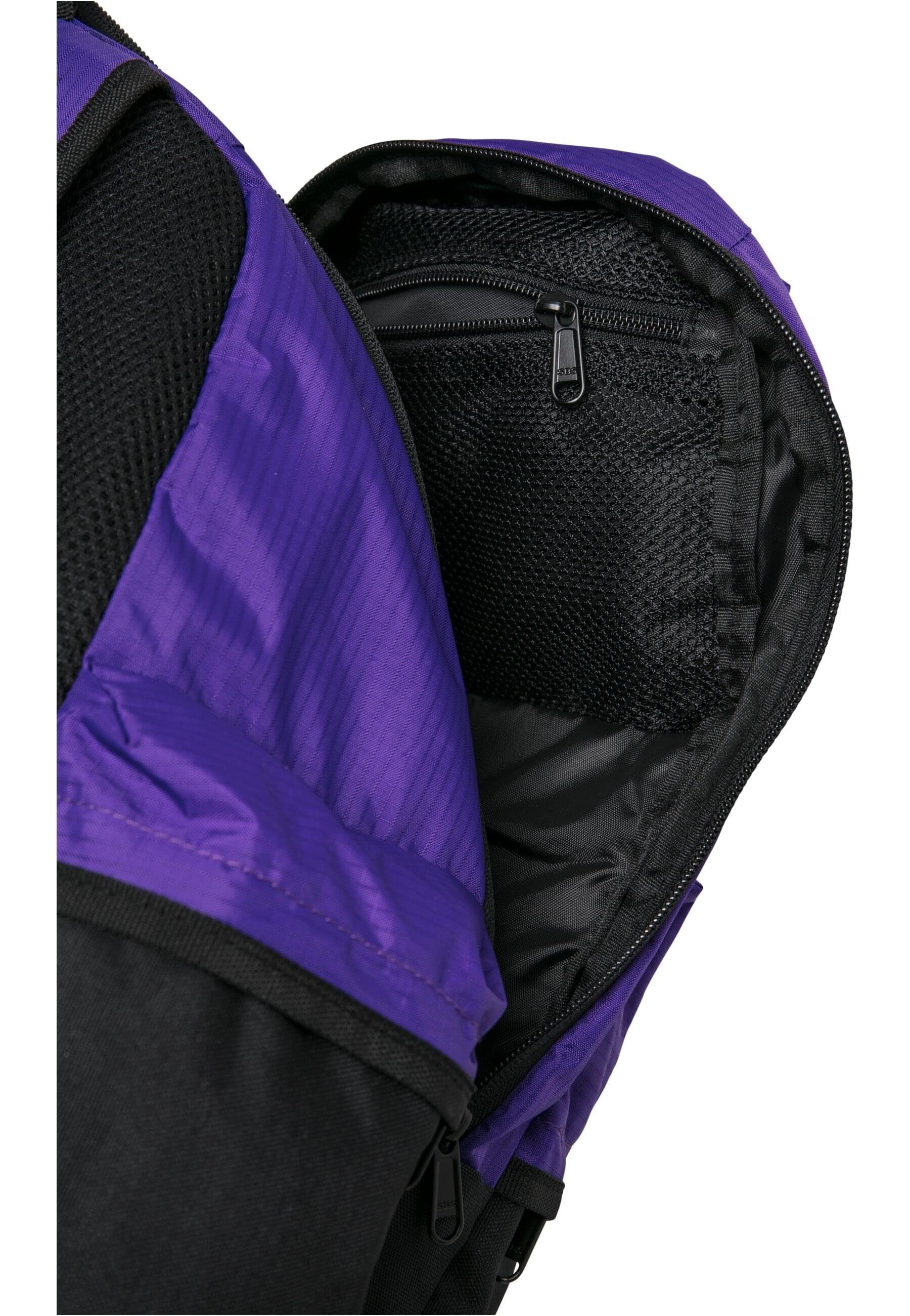 URBAN CLASSICS Rucksack Unisex Backpack Colourblocking ultravilolet/black
