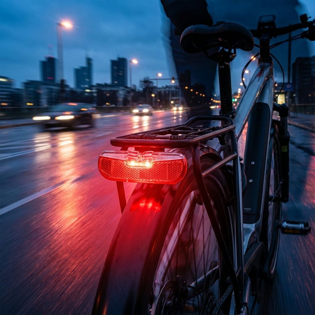 Trelock Fahrradbeleuchtung Trelock LED-Dynamo-Rücklicht Duo Flat LS 611Duo Flat 6-12V STVZO