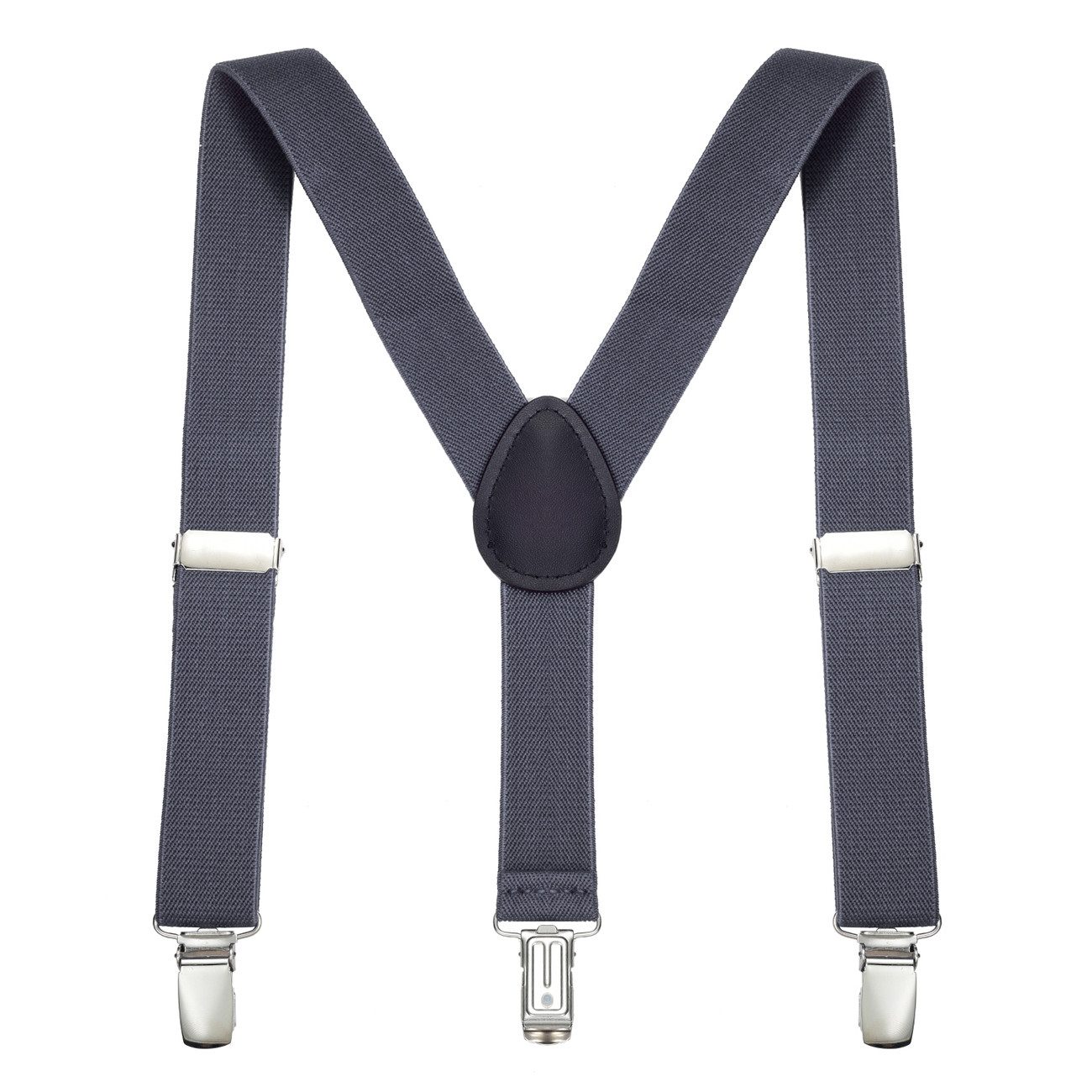 DonDon Hosenträger DonDon Jungen Hosenträger Fliegen Set für Kinder (2er Set, 2-St) 2er Set, schmaler Hosenträger Y-Form, farblich passende Fliege