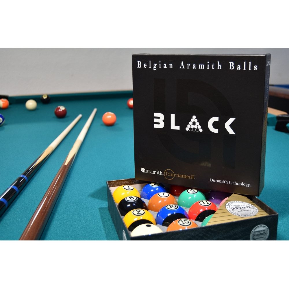 Aramith Billardtisch Aramith Duramith Tournament Black TV 57,2mm Poolkugeln