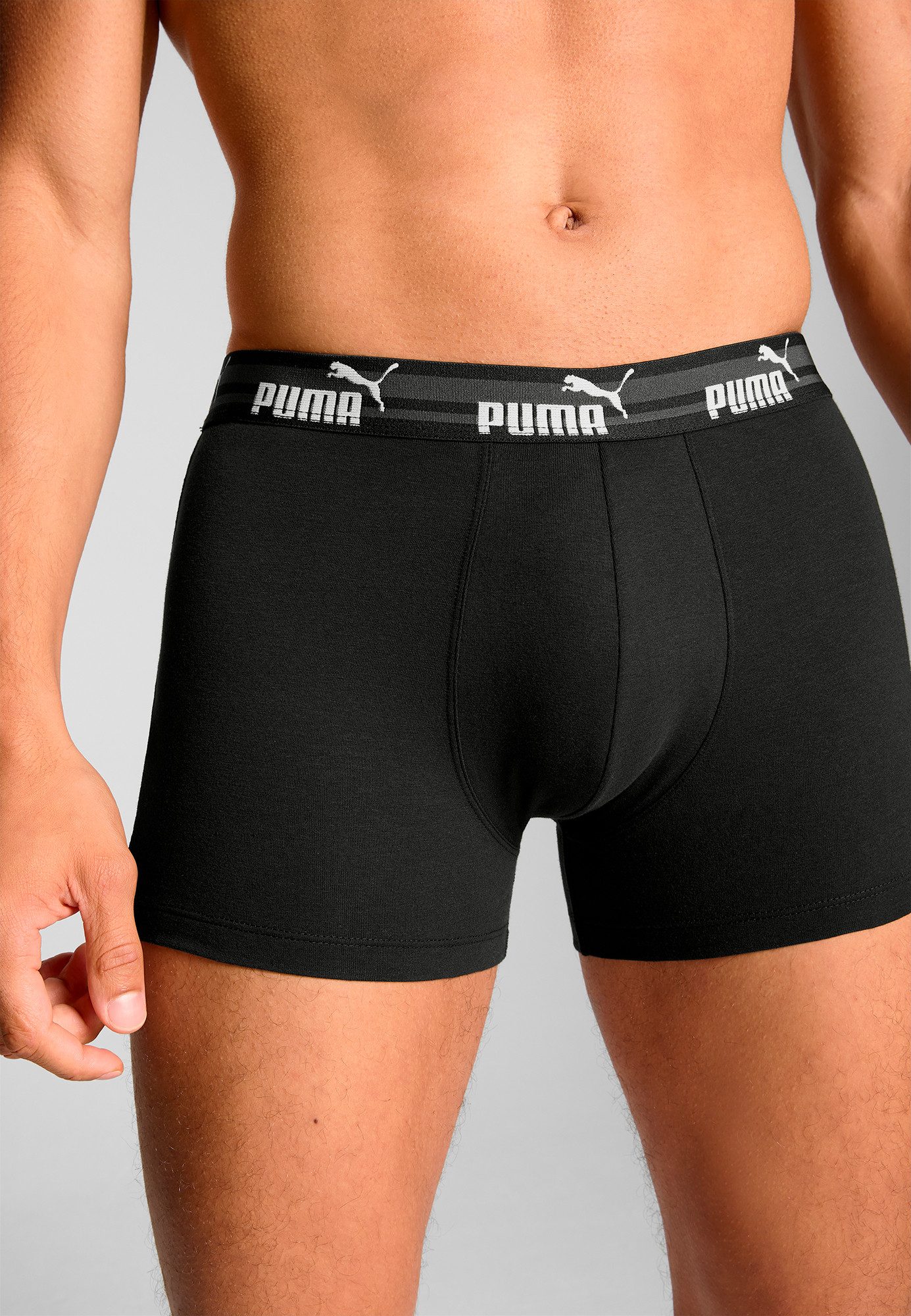 PUMA Boxershorts PUMA Boxershorts Bold für Herren Unterwäsche im 4er Pack ( günstig online kaufen