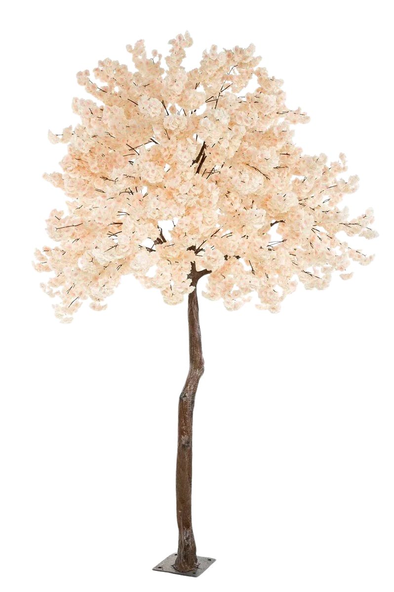 Kunstbaum Künstlicher Kirschbaum - Manda, 320 cm, Emerald, Höhe 320 cm
