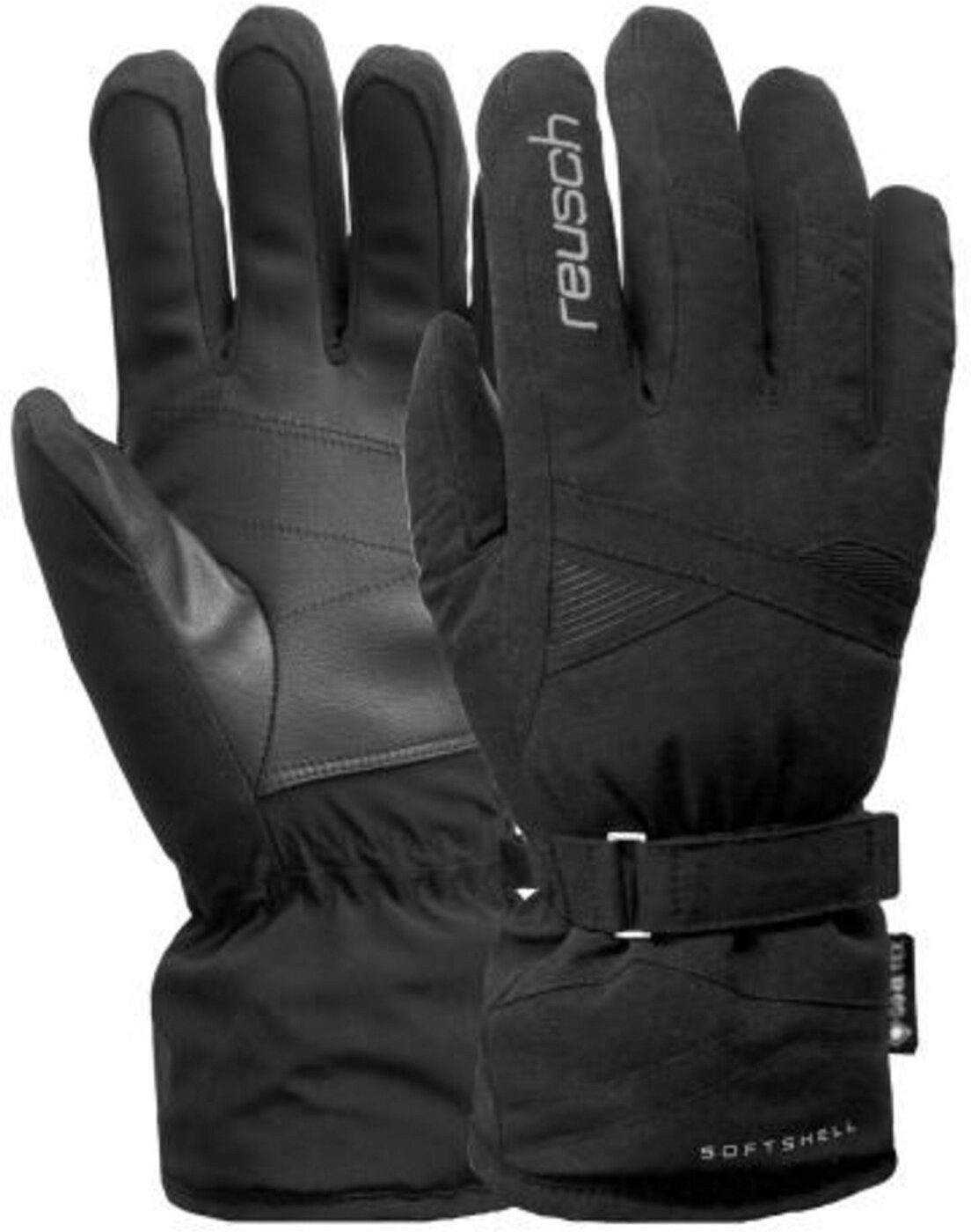 Skihandschuhe Reusch Anita GTX BLACK / SILVER