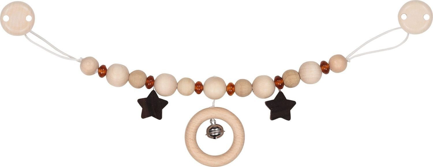 Gollnest & Kiesel Spiel Kinderwagenkette Bernstein mit Clips