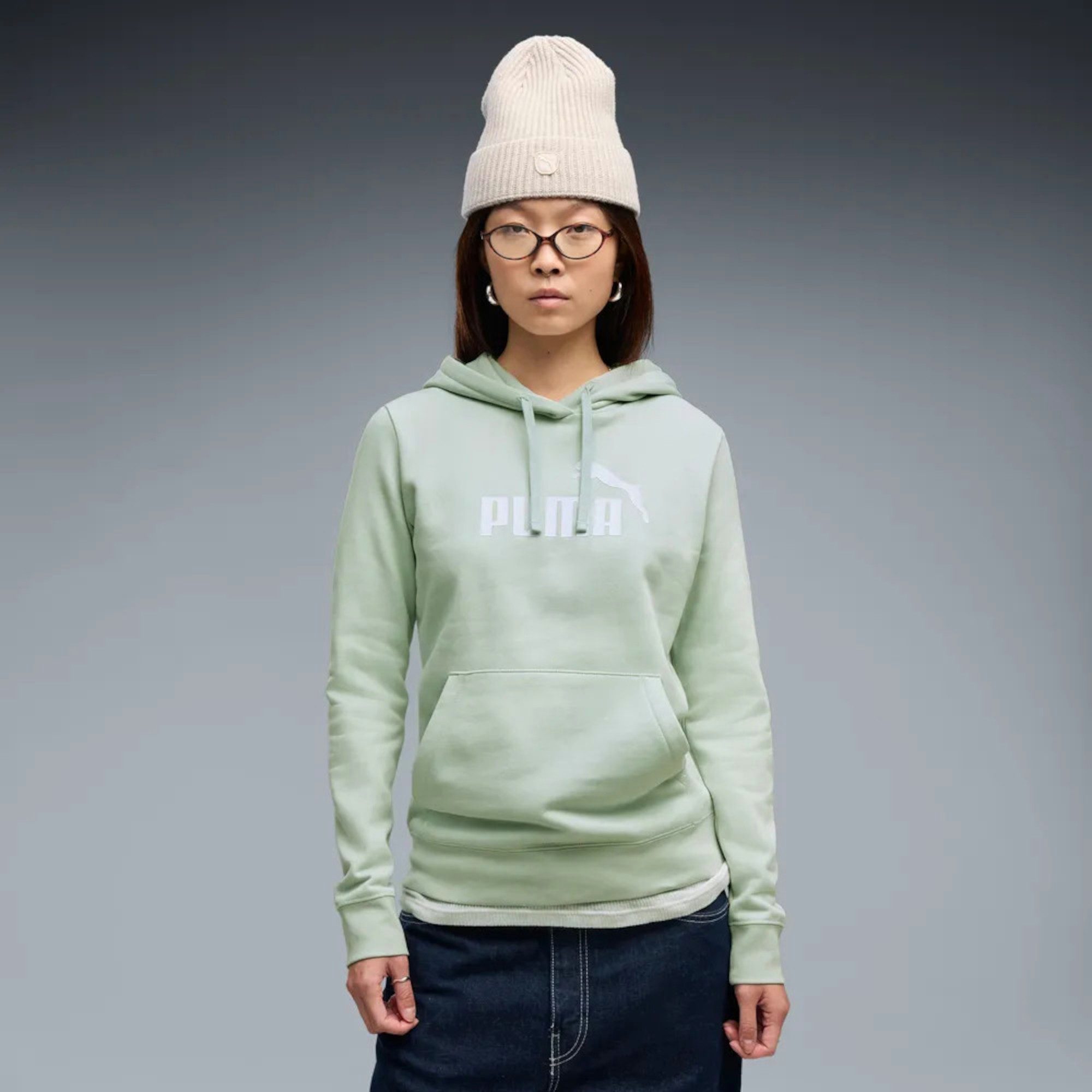 PUMA Kapuzenpullover Puma Damen Kapuzenpullover ESS No. 1 Logo Hoodie FL 682389
