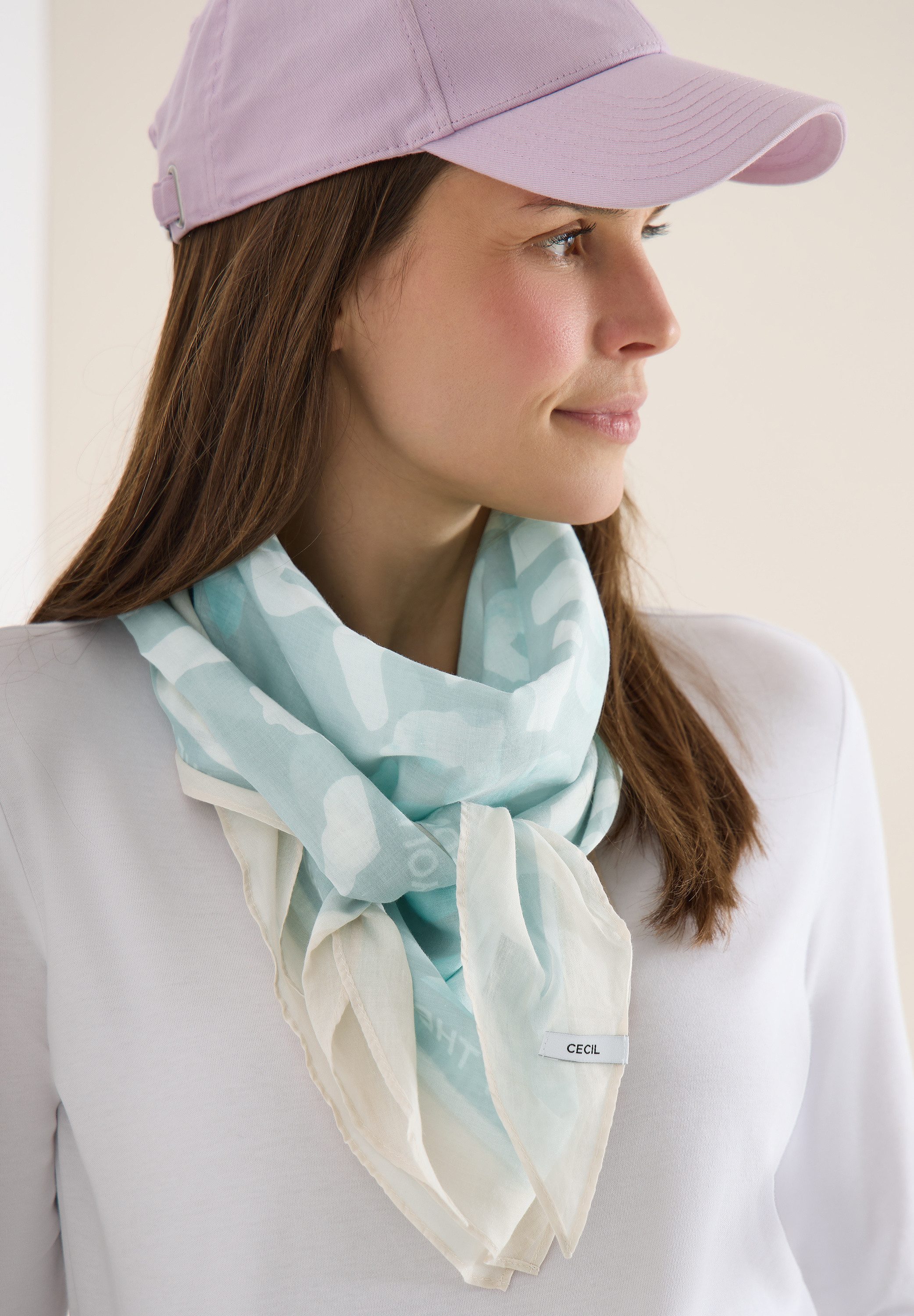 CECIL Halstuch, mit allover Druck