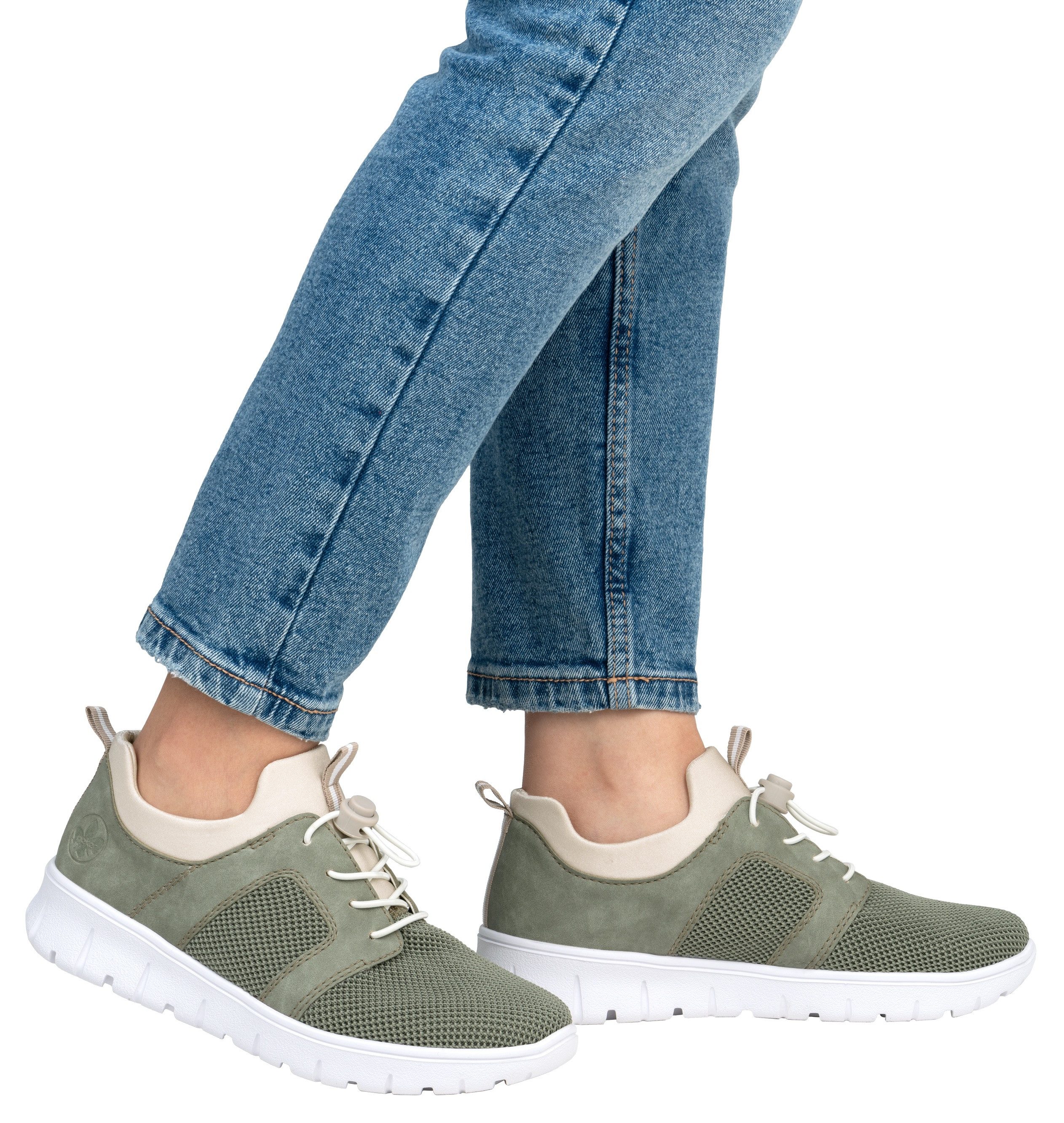 Rieker Slip-On Sneaker, Halbschuh, Freizeitsneaker, Schlupfschuh günstig online kaufen