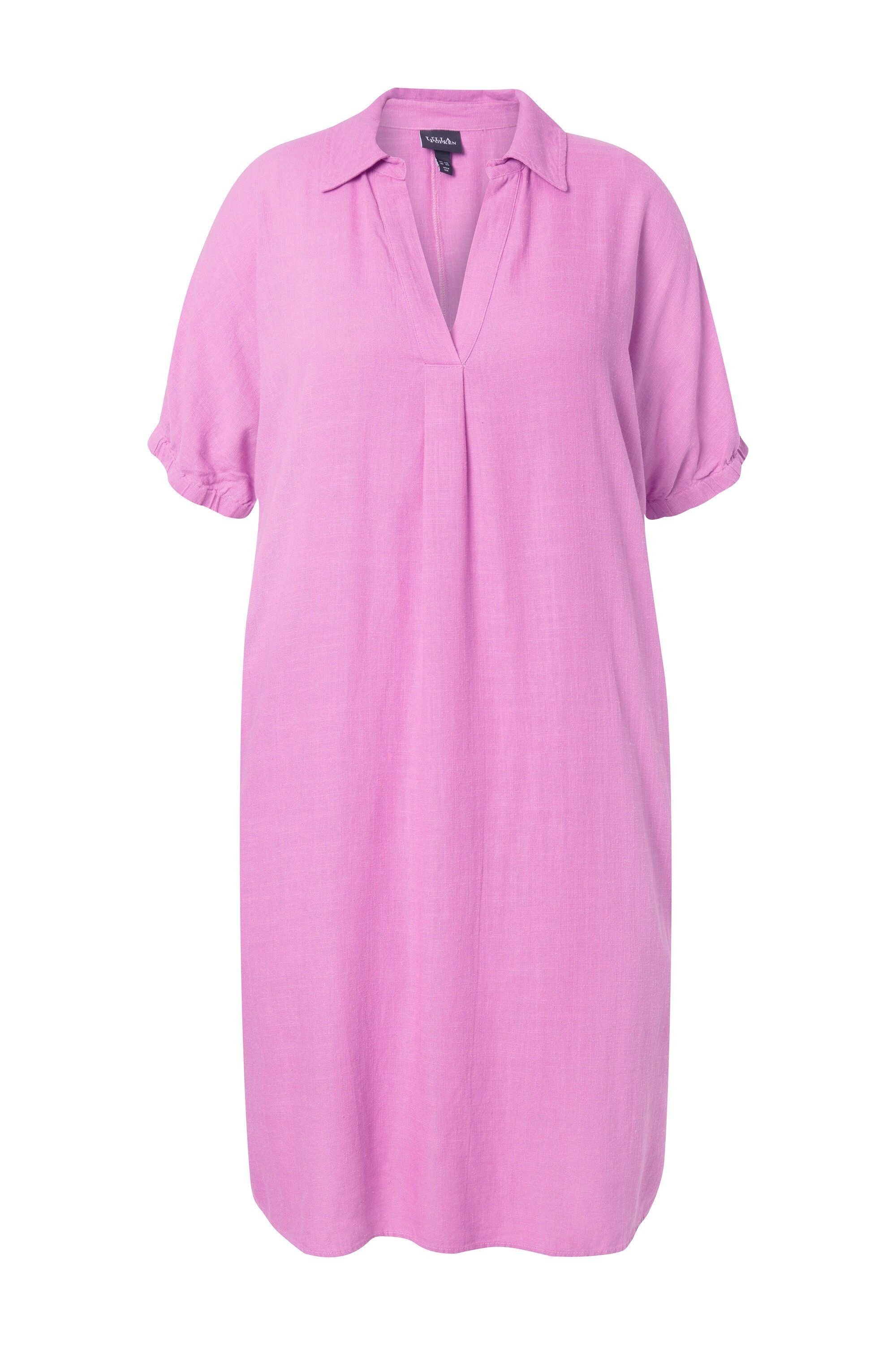 Ulla Popken Jerseykleid Kleid Leinenmix Oversized günstig online kaufen