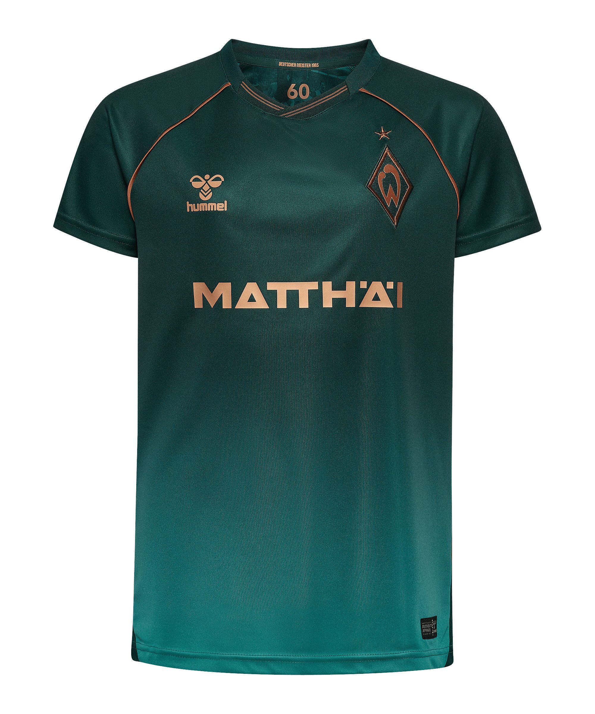 hummel Fußballtrikot Hummel SV Werder Bremen Trikot 3rd 2025/2026 Kids 1. Bundesliga
