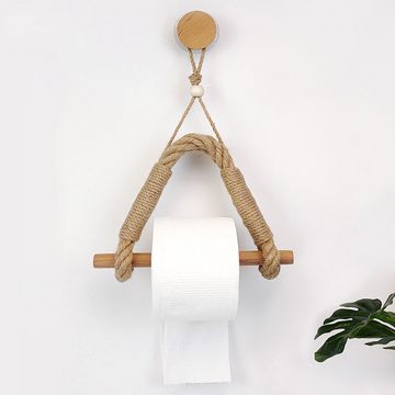 Happy Home Toilettenpapierhalter Toilettenpapier Vintage Badezimmer Rollenhalter Handtuchhalter