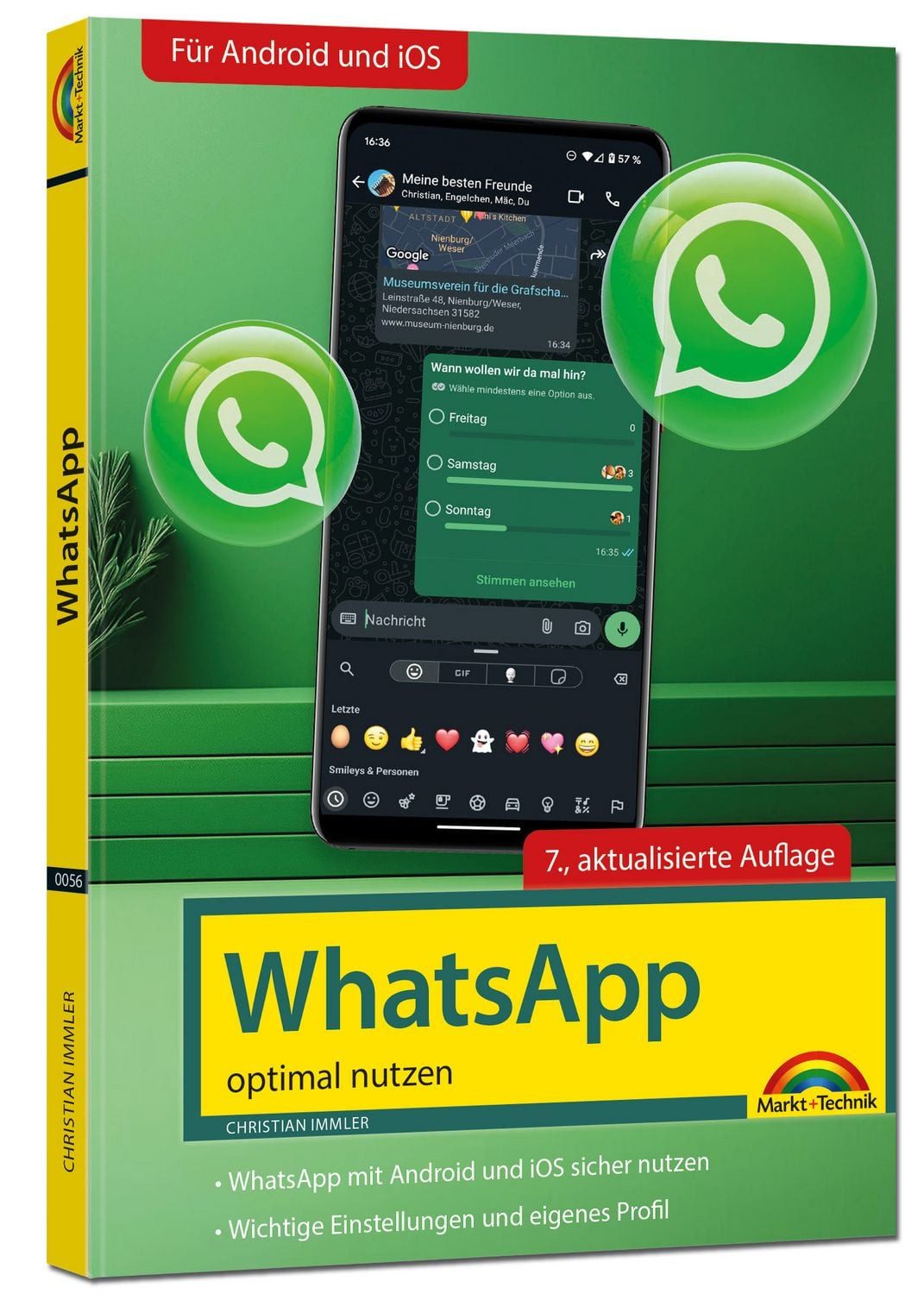 WhatsApp - optimal nutzen - 7. Auflage - neueste Version 2025; auch al / Christian Immler