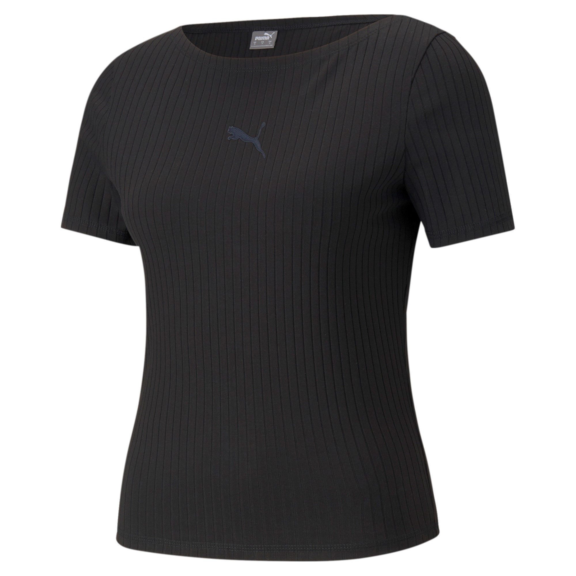 PUMA T-Shirt Puma Damen T-Shirt HER Ribbed Slim Tee 531917. Reduzierter Preis € 19,39. Unverbindliche Preisempfehlung € 29,95