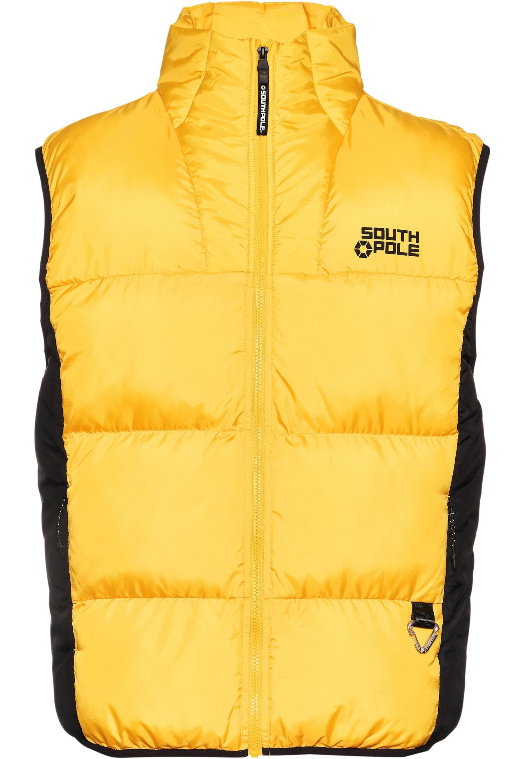 Southpole Steppweste Southpole Herren PM234-006-3 SP Bubble Vest 1.0 (1-tlg)