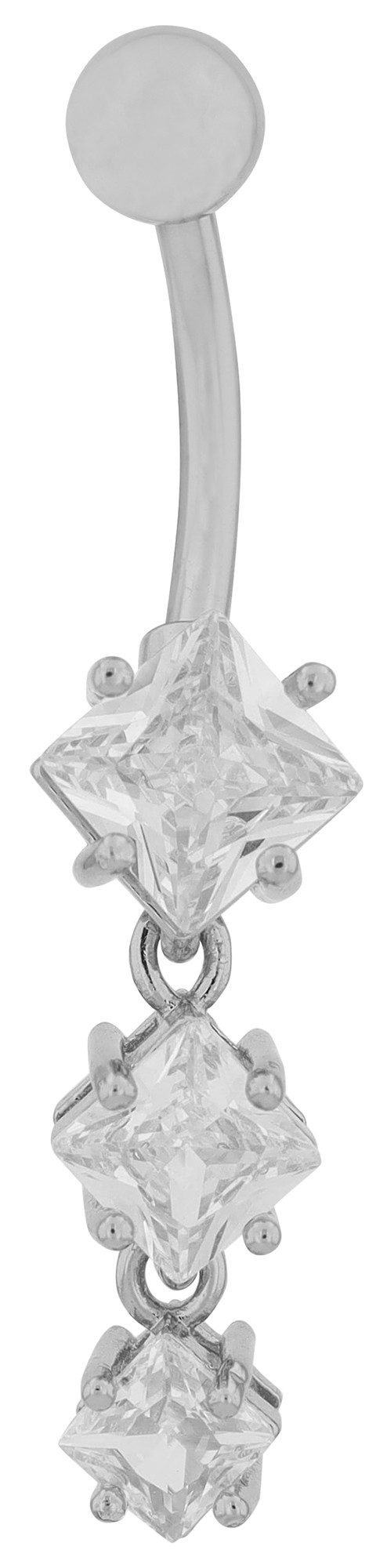 Bauchnabelpiercing Zirkonia