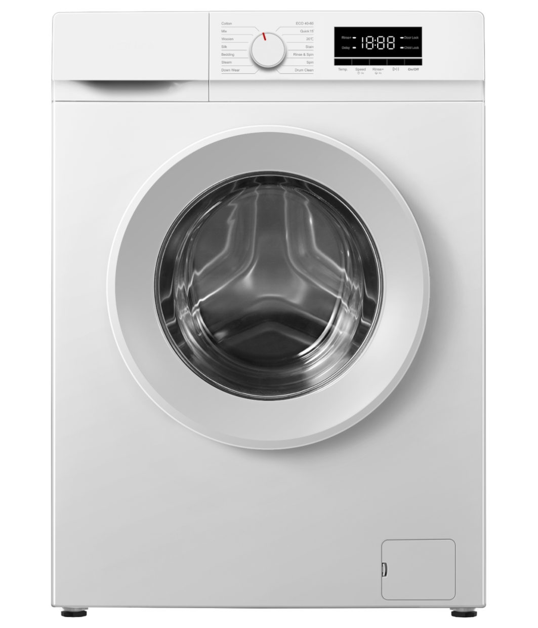 PKM Waschmaschine Frontlader WA6-1014DWA, 6 kg, 1000 U/min, 14 Programme Steam Funktion Kindersicherung