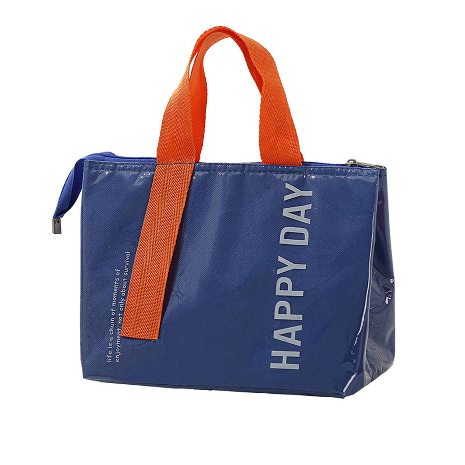 Blusmart Picknickkorb Isolierte Bento-Tasche Für Das Büro, Große Kapazität, Wasserdicht sapphire
