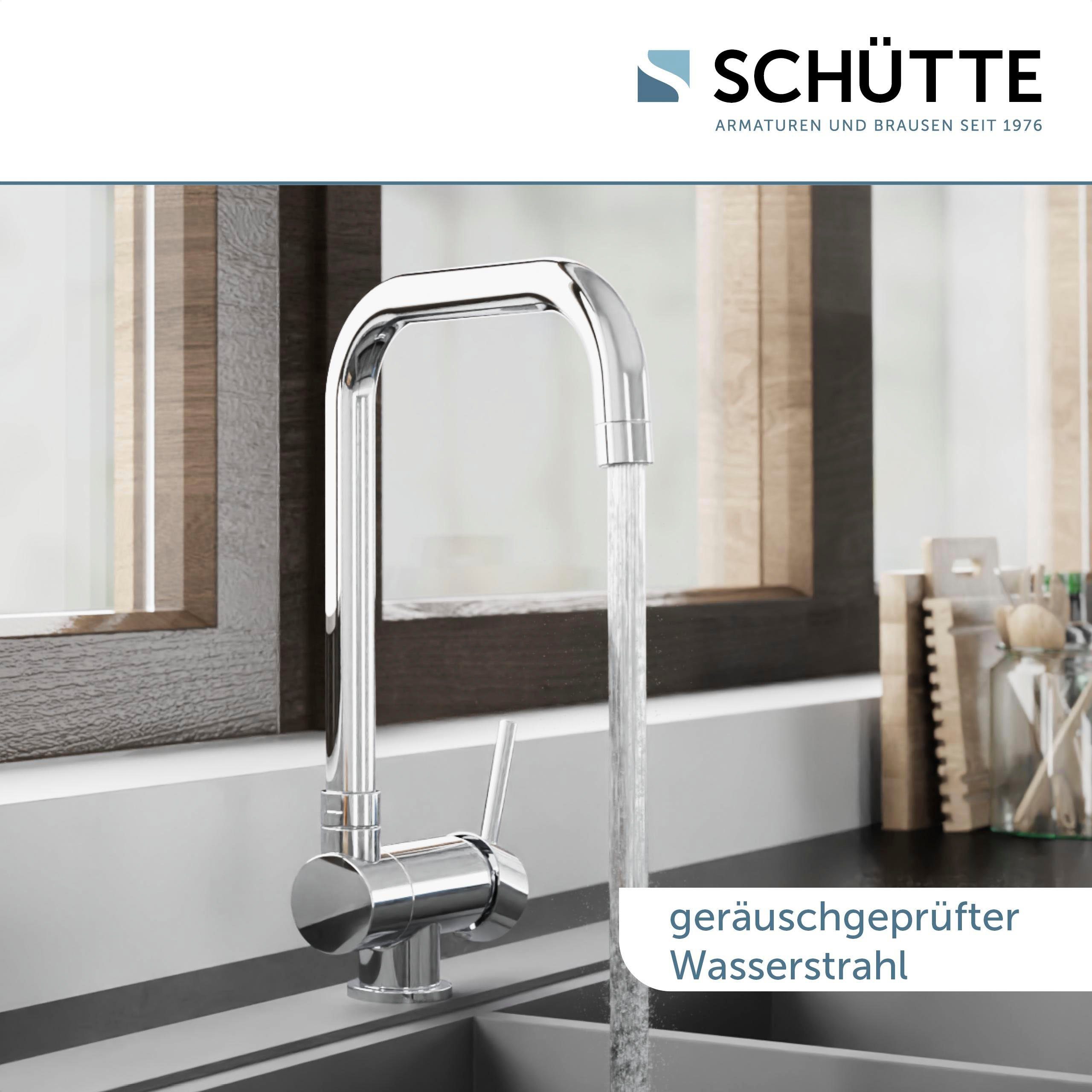 Schütte Spültischarmatur WINDOW Wasserhahn Unterfenstermontage, 360° schwenkbar, energiesparend – Bild 5 von 5