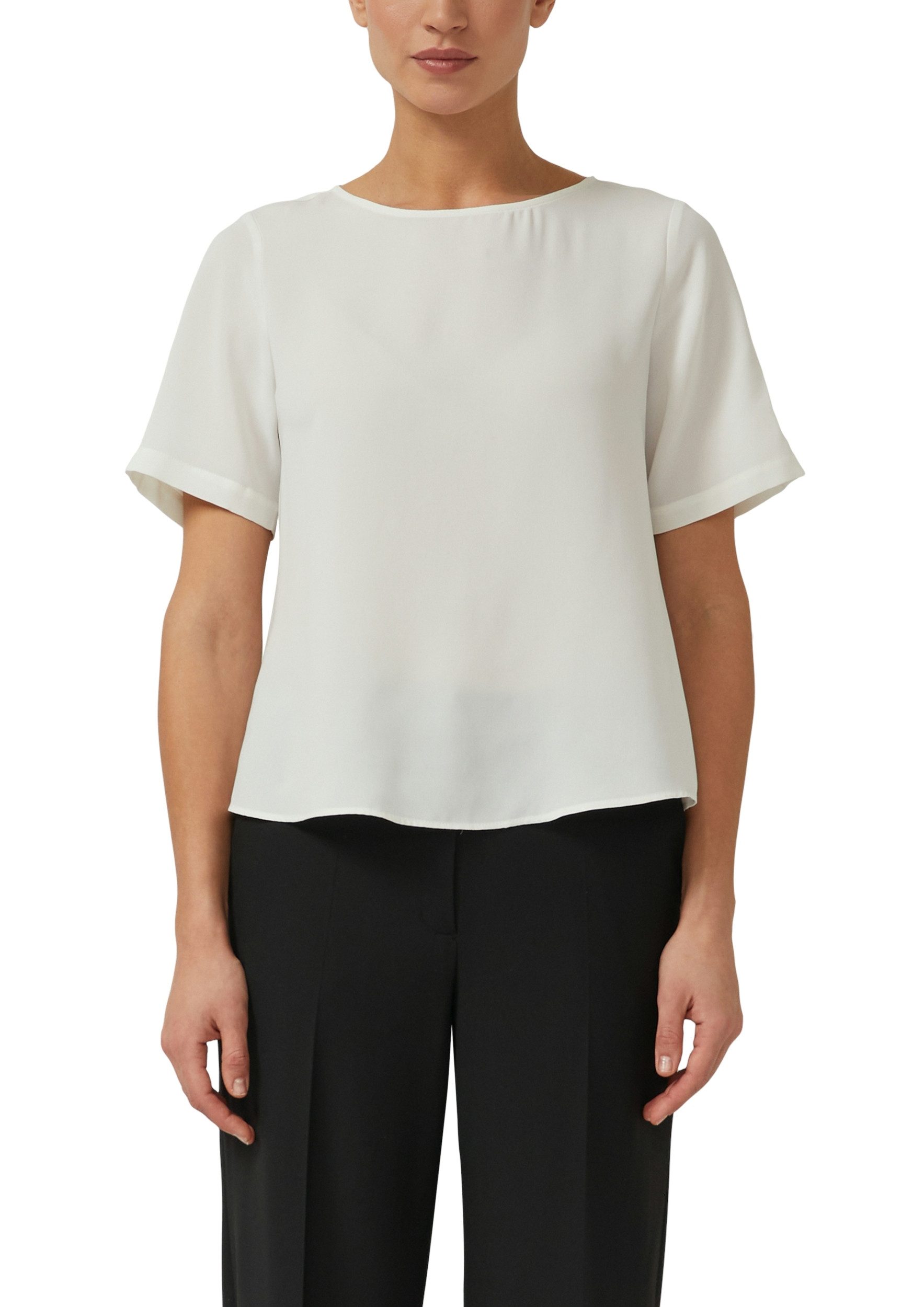 s.Oliver BLACK LABEL Kurzarmbluse Bluse günstig online kaufen
