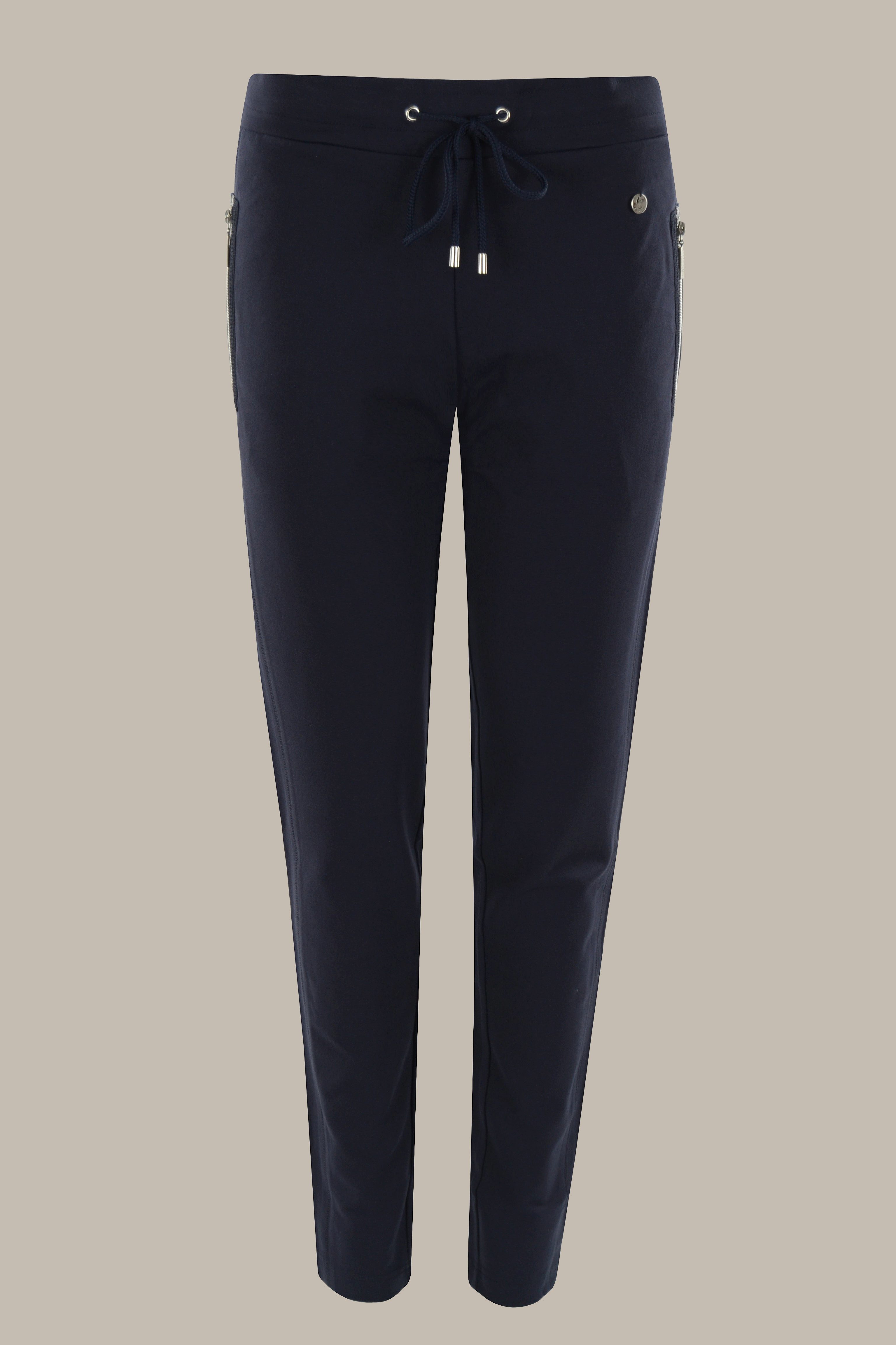 Hajo Jogginghose Jersey Joggpants mit Taillenzug