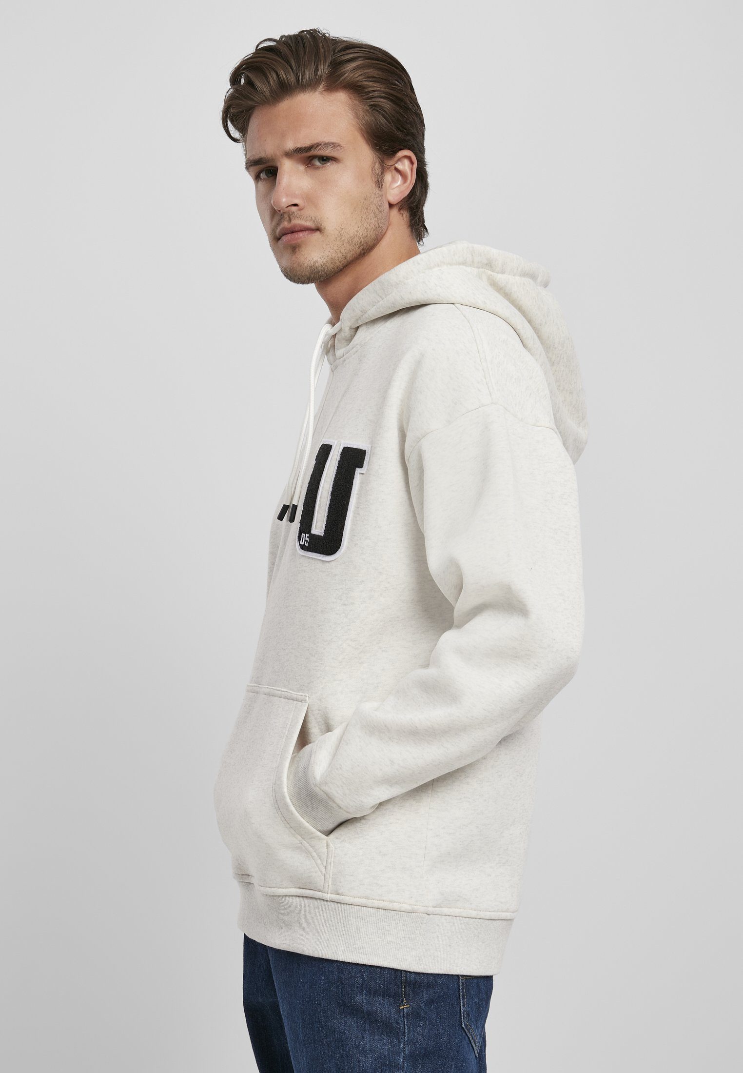 Sweater Oversized Hoody (1-tlg) Patch CLASSICS Frottee Männer URBAN