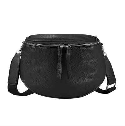 ITALYSHOP24 Schultertasche Damen Schultertasche Umhängetasche CrossBody Bag, als CrossOver tragbar, auch als SET Verfügbar