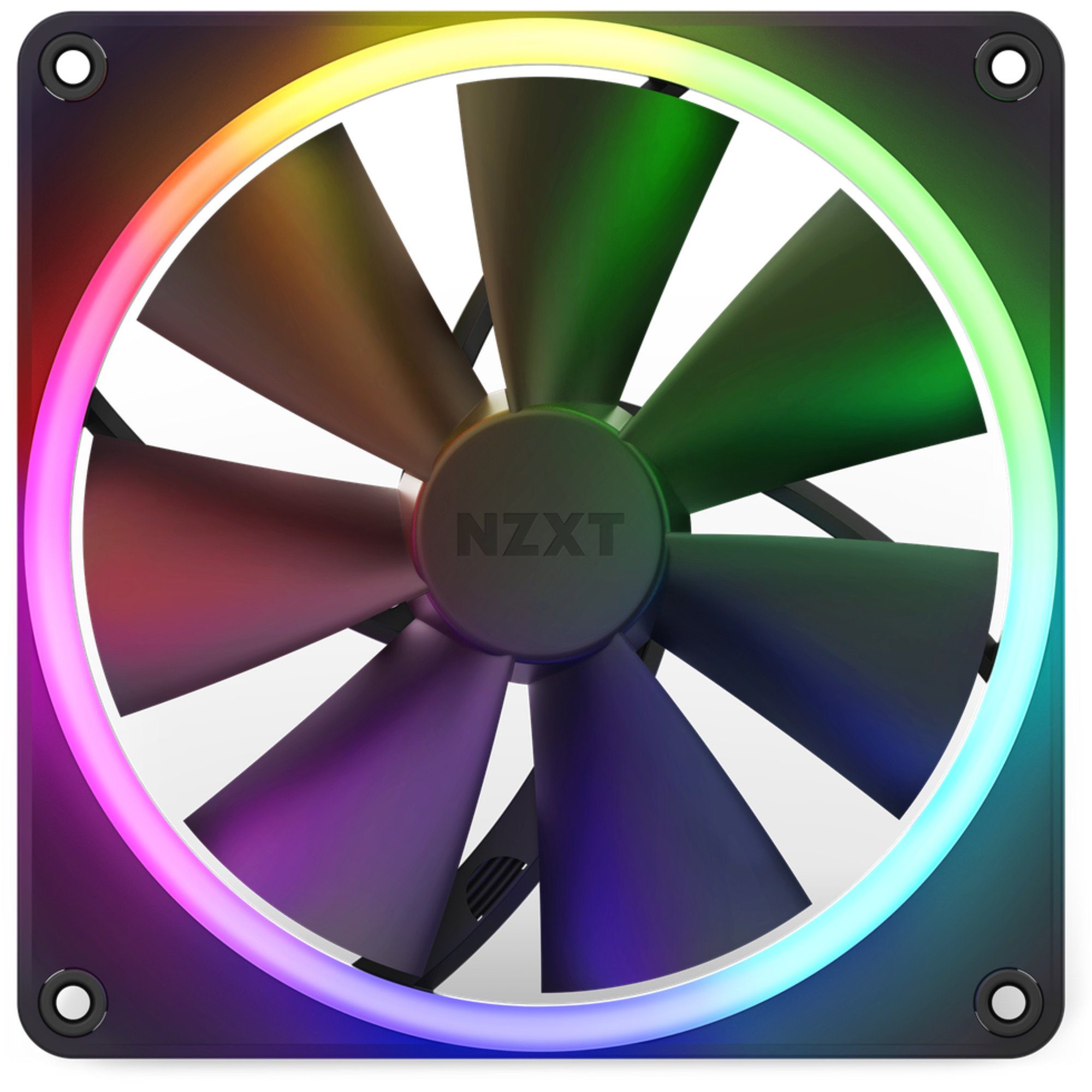 NZXT Gehäuselüfter NZXT F140 RGB Single 140x140x26, Gehäuselüfter