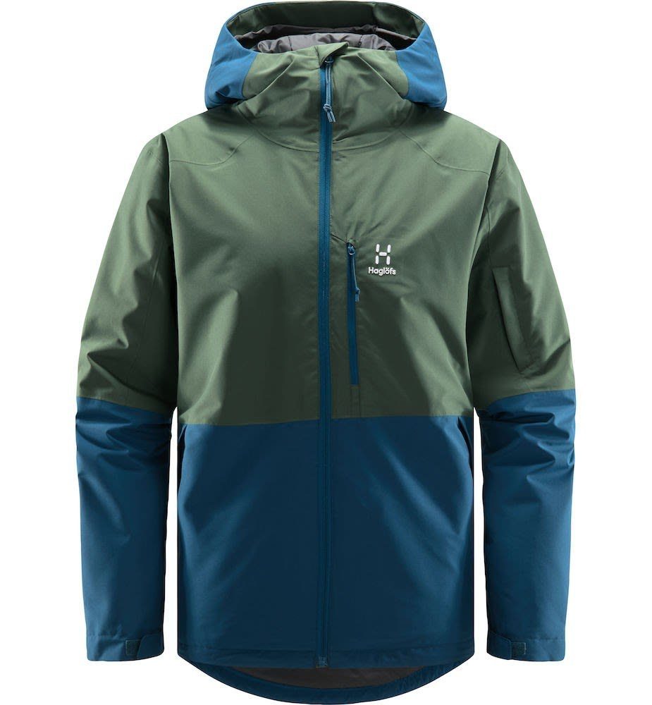 Haglöfs Winterjacke Haglöfs M Gondol Insulated Jacket Herren Ski- & Dark Ocean - Fjell Green
