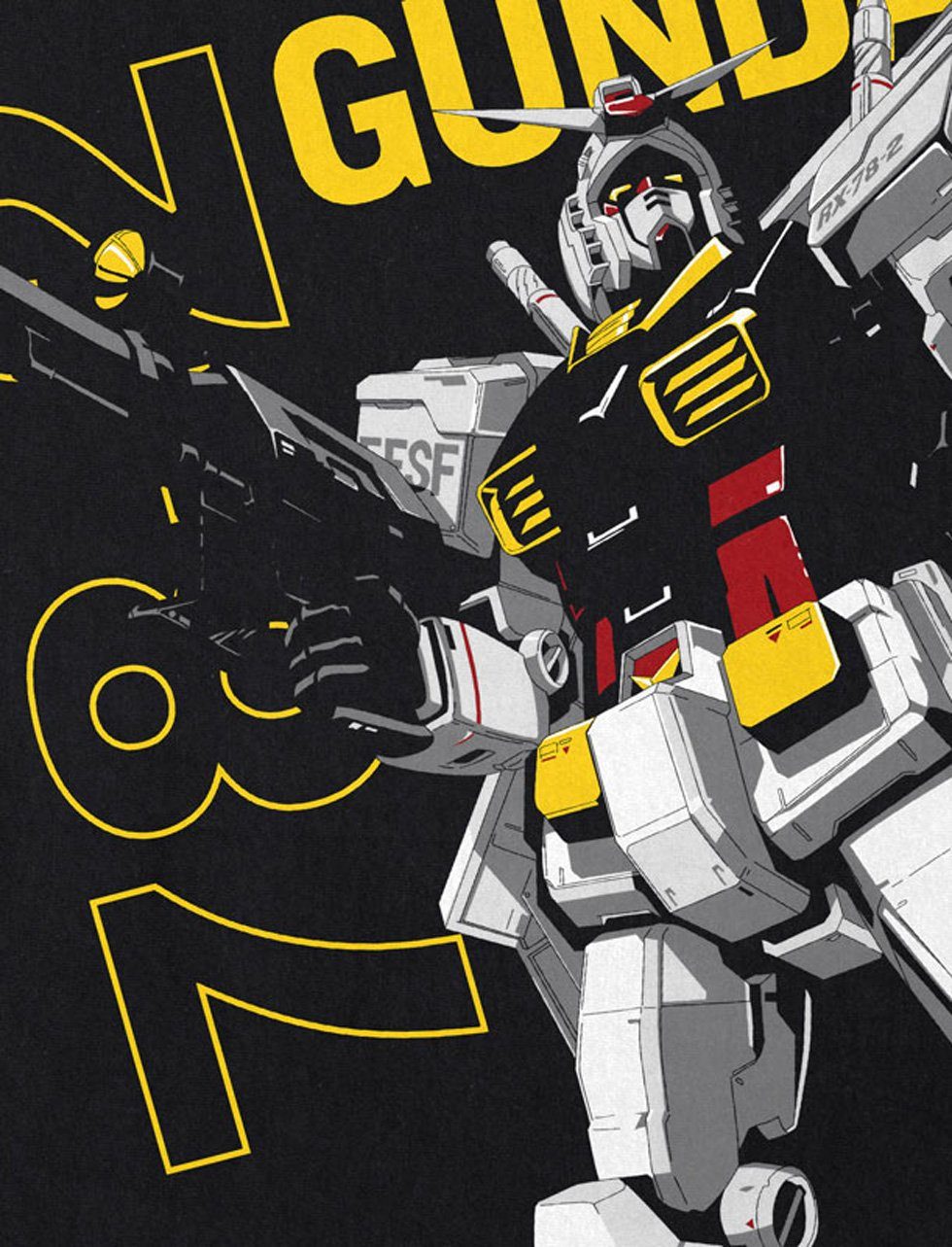 style3 T-Shirt RX-78-2 japan robot nippon günstig online kaufen